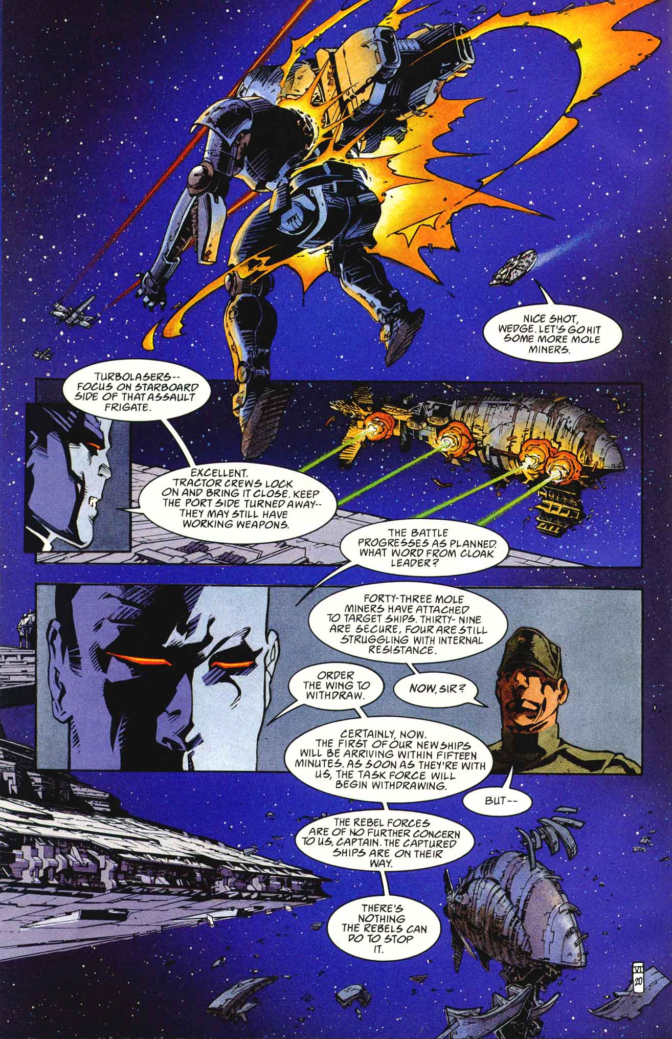 Read online Star Wars: Heir to the Empire comic -  Issue #6 - 20
