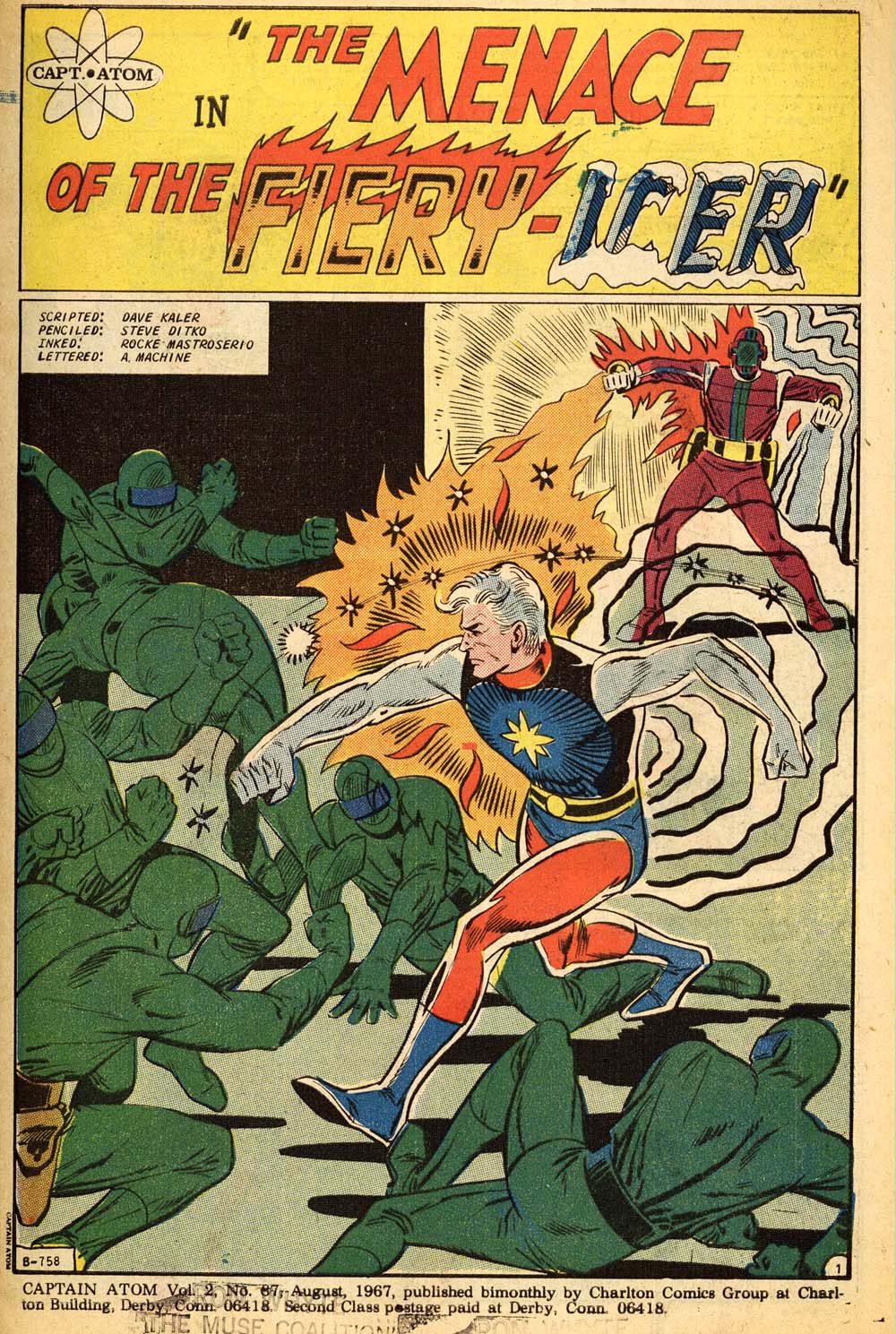 Read online Captain Atom (1965) comic -  Issue #87 - 2