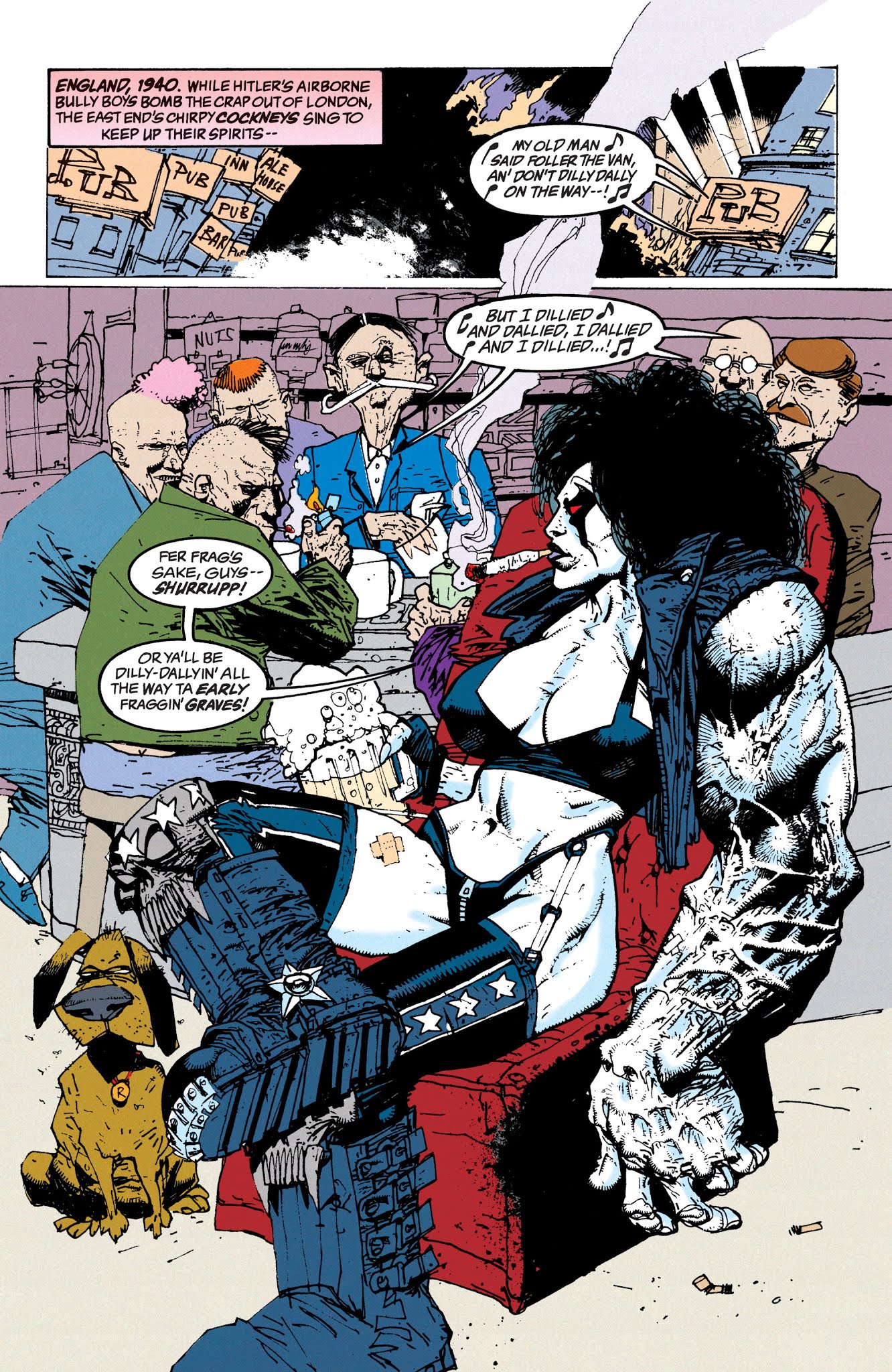 Read online Lobo by Keith Giffen & Alan Grant comic -  Issue # TPB 1 (Part 3) - 17