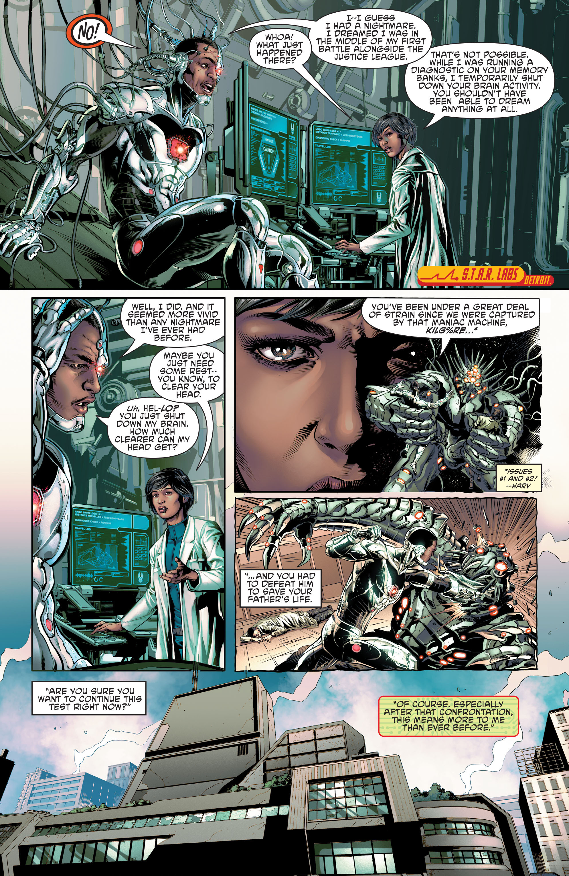 Read online Cyborg (2016) comic -  Issue #3 - 8