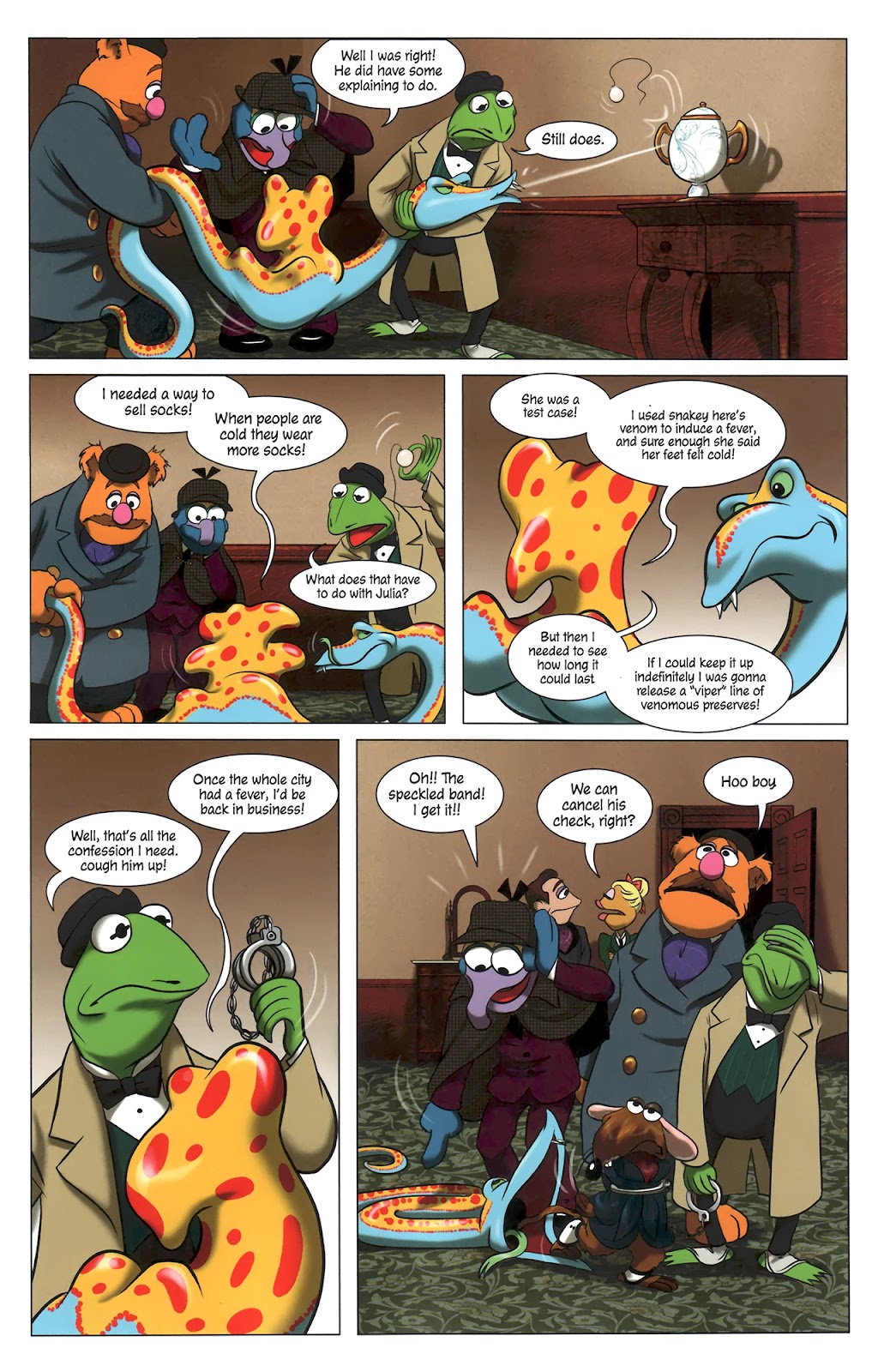 Muppet Sherlock Holmes issue 1 - Page 22