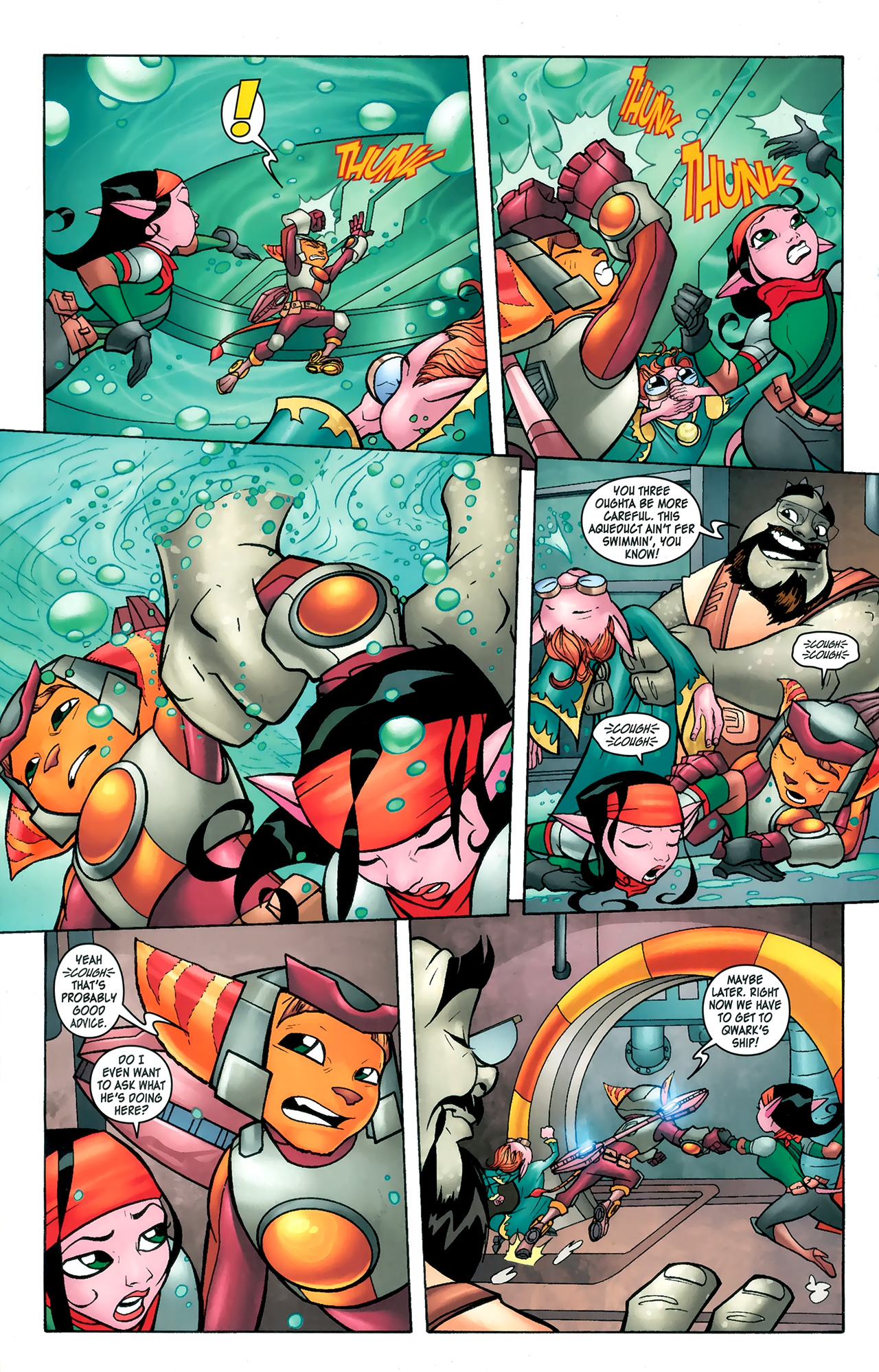 Read online Ratchet & Clank comic -  Issue #6 - 11