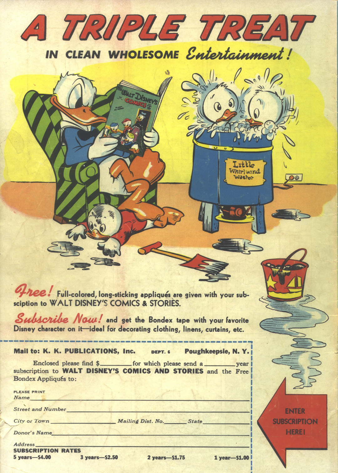 Read online Walt Disney's Comics and Stories comic -  Issue #117 - 52