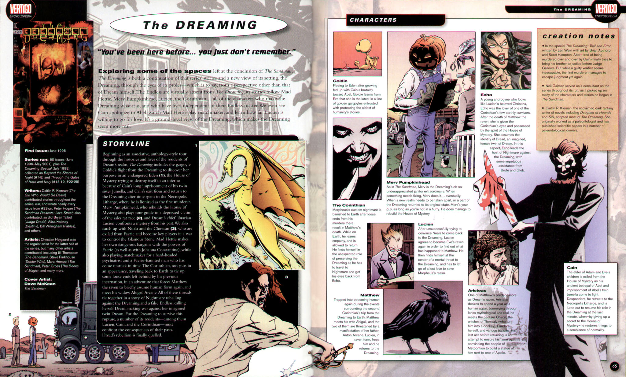 Read online The Vertigo Encyclopedia comic -  Issue # TPB (Part 1) - 64