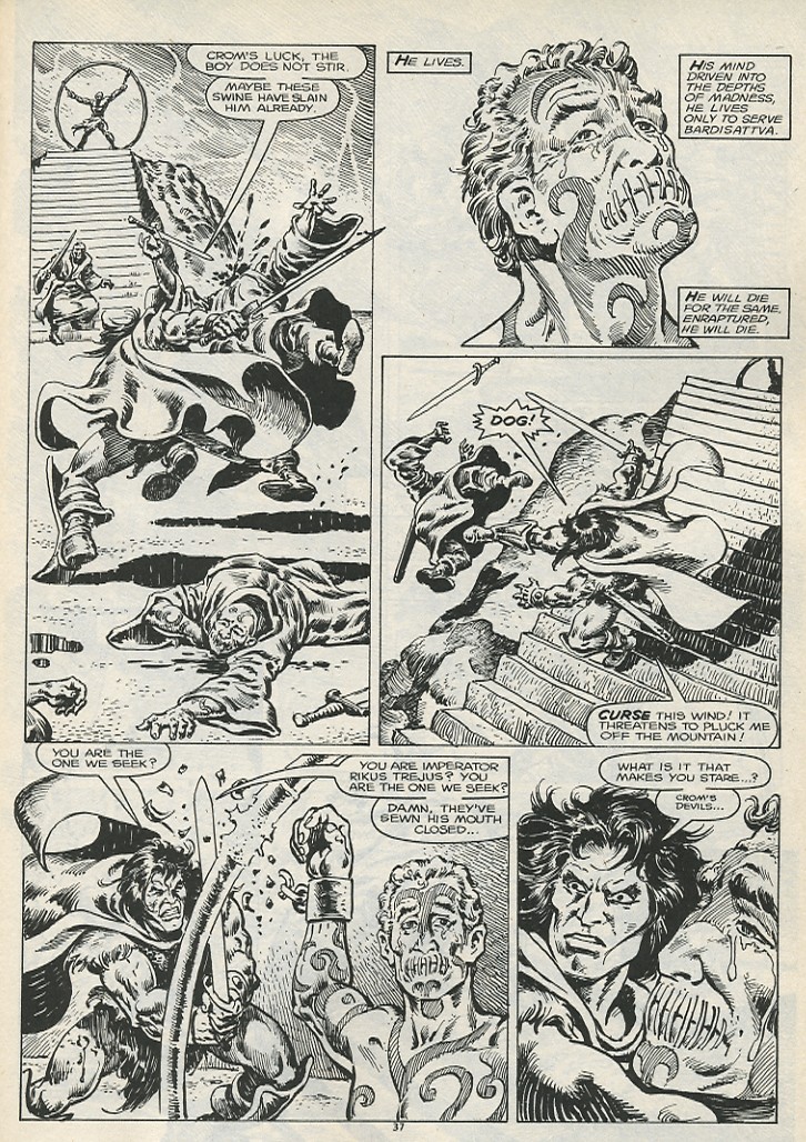 The Savage Sword Of Conan issue 178 - Page 39