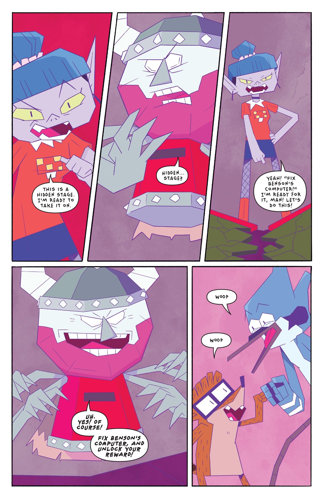 Read online Regular Show: 25 Years Later comic -  Issue #5 - 15