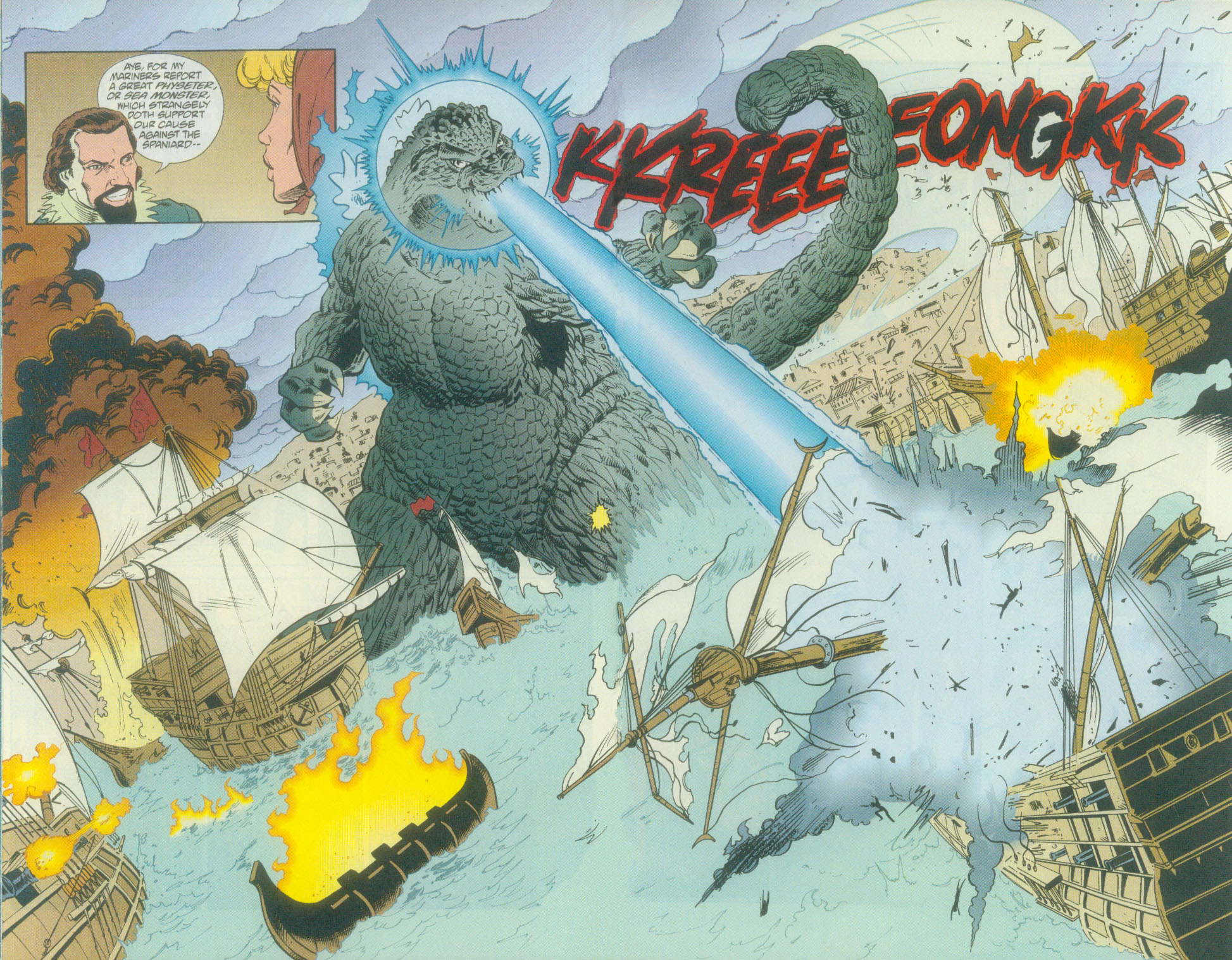 Read online Godzilla (1995) comic -  Issue #10 - 15