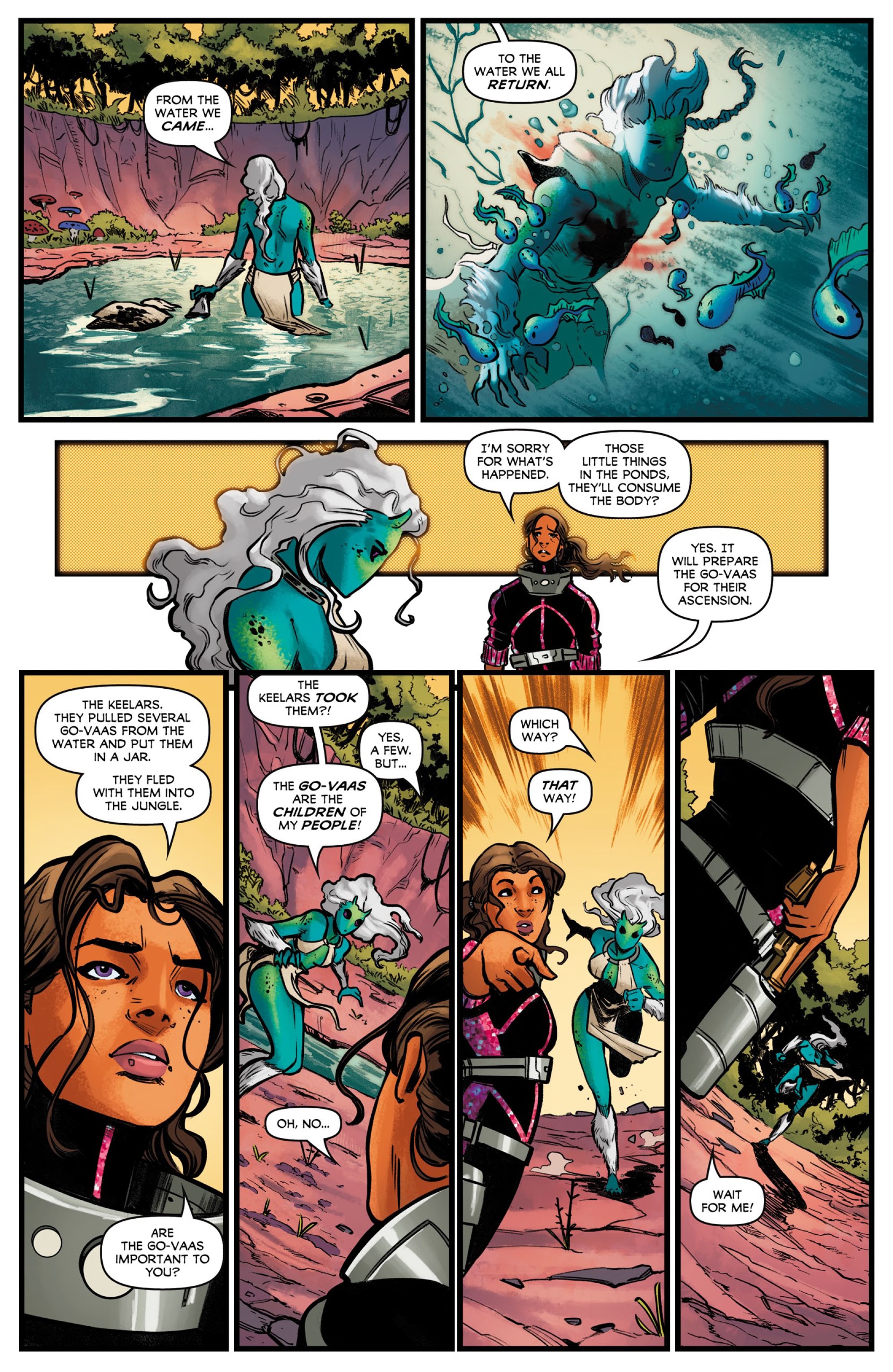 Read online Beyond the Farthest Star: Warriors of Zandar comic -  Issue #1 - 12