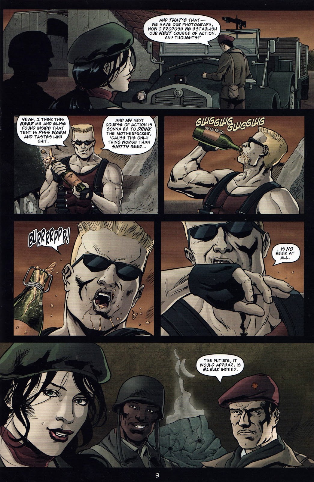 Duke Nukem: Glorious Bastard issue 3 - Page 4