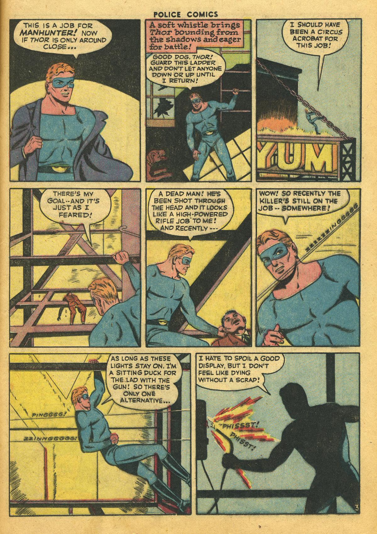 Read online Police Comics comic -  Issue #48 - 21