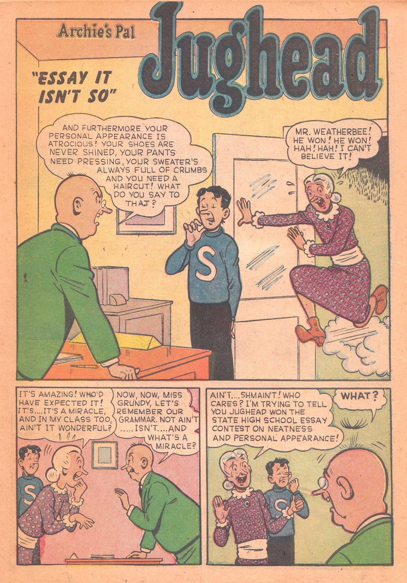 Read online Archie's Pal Jughead comic -  Issue #9 - 28