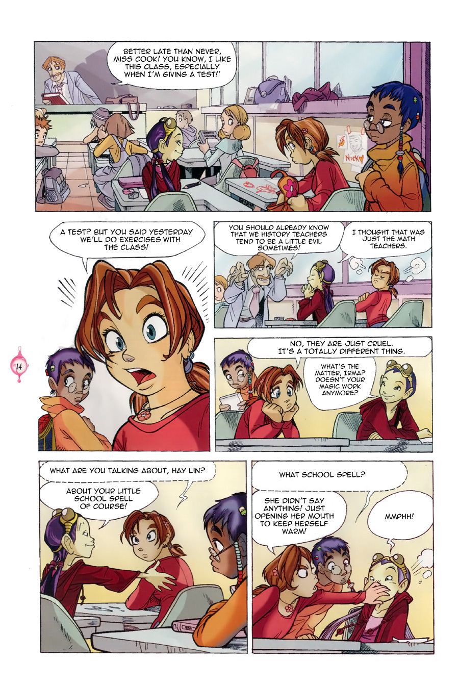Read online W.i.t.c.h. comic -  Issue #1 - 9