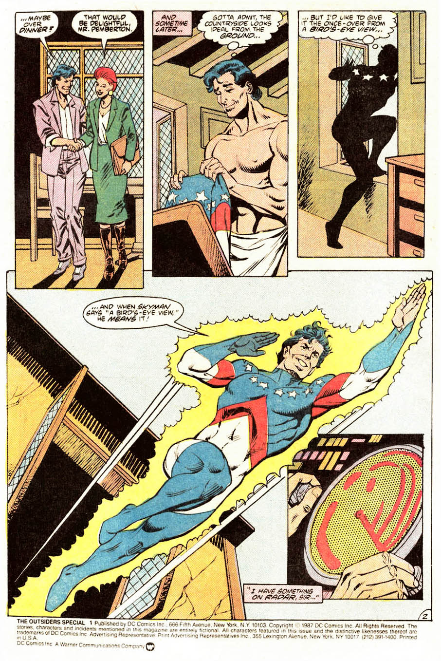 Read online The Outsiders (1985) comic -  Issue # _Special - 3
