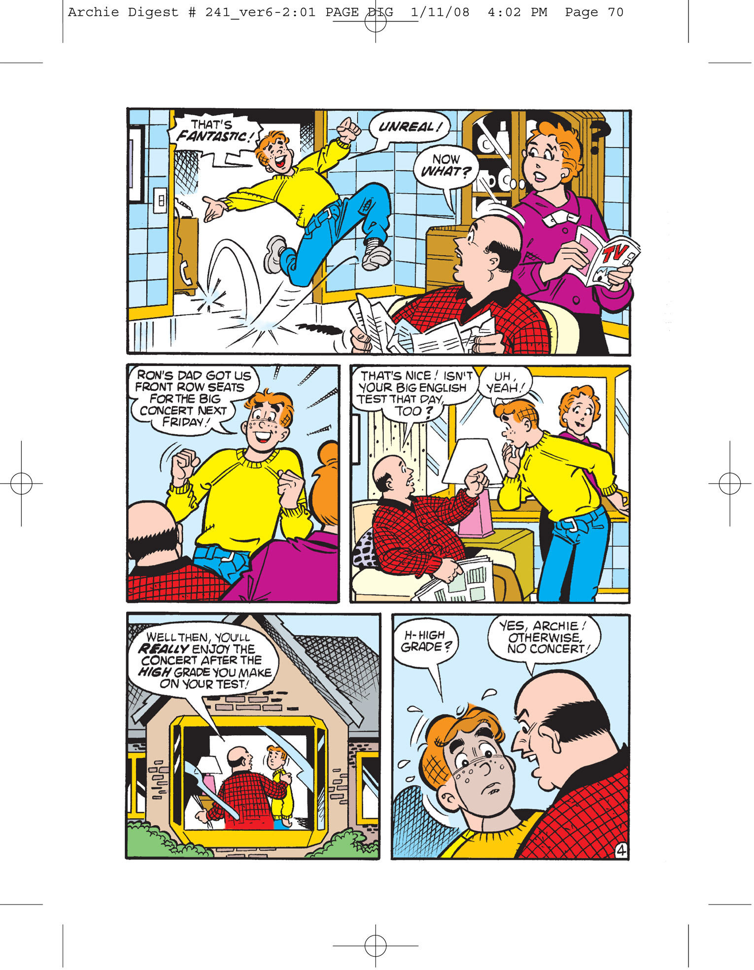 Read online Archie Digest Magazine comic -  Issue #241 - 58