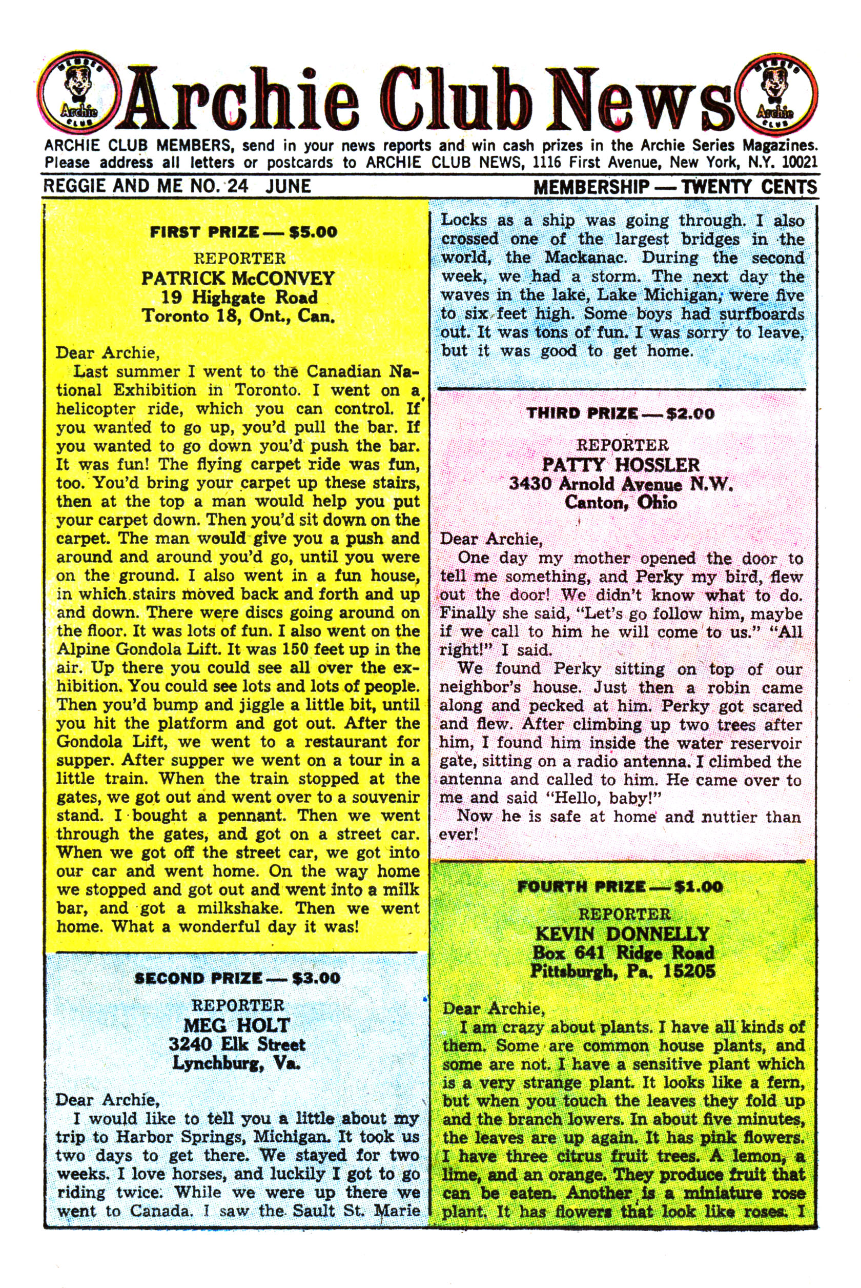 Read online Reggie and Me (1966) comic -  Issue #24 - 26