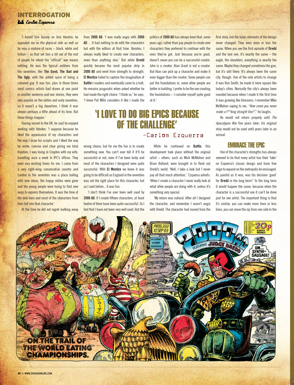 Read online Judge Dredd Megazine (Vol. 5) comic -  Issue #302 - 22