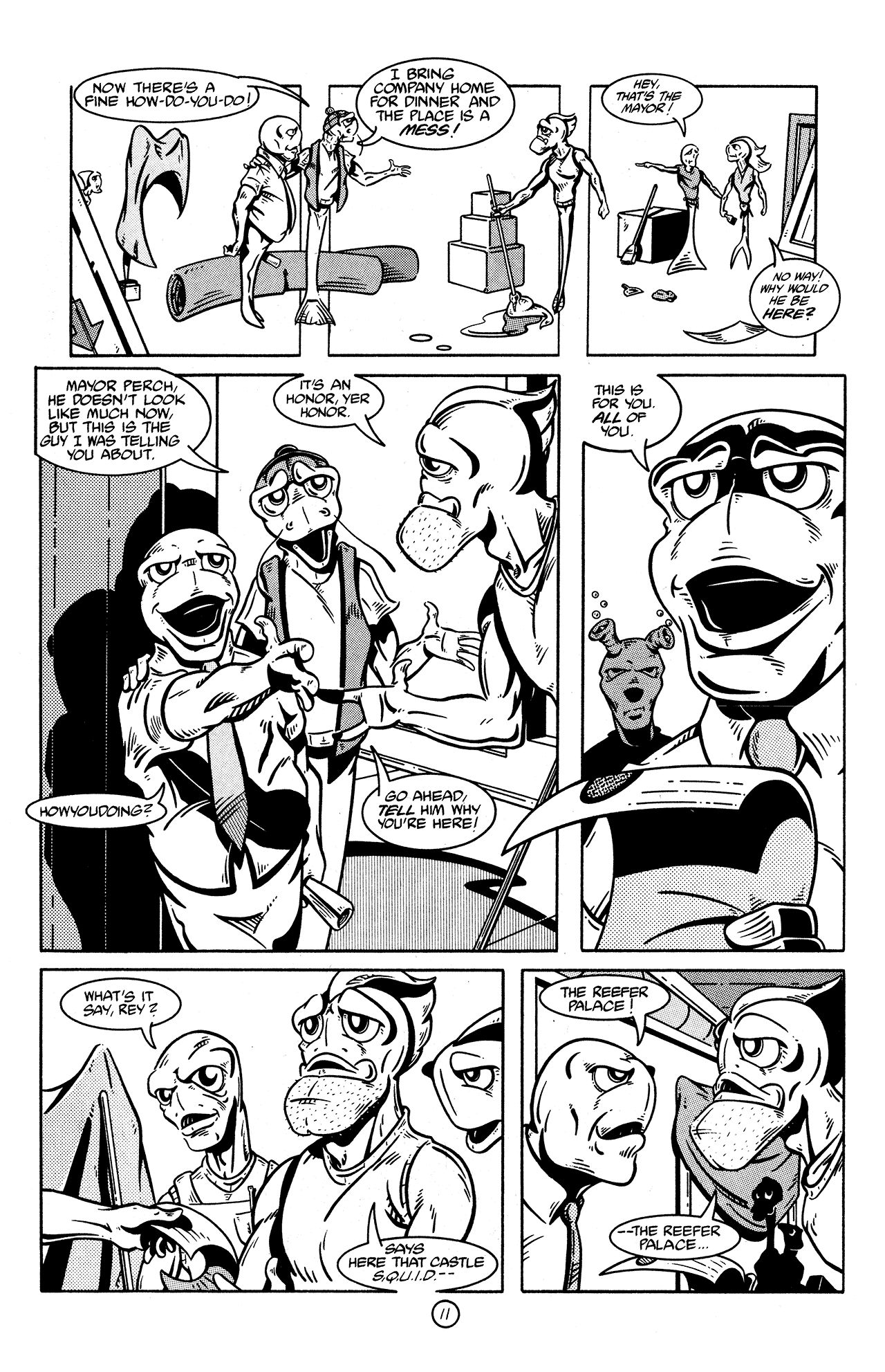 Read online The Fish Police comic -  Issue #22 - 13