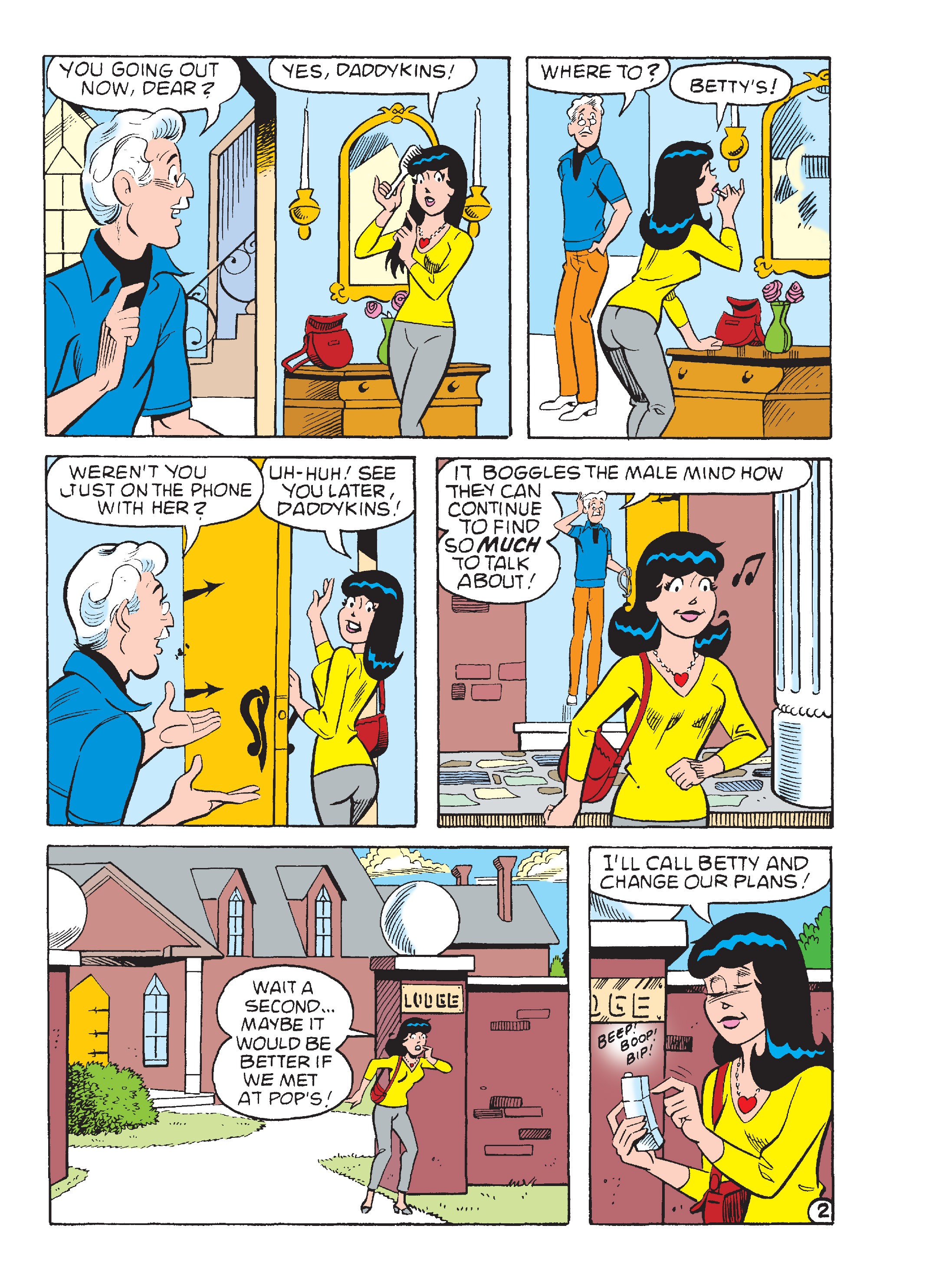 Read online Betty & Veronica Friends Double Digest comic -  Issue #244 - 85