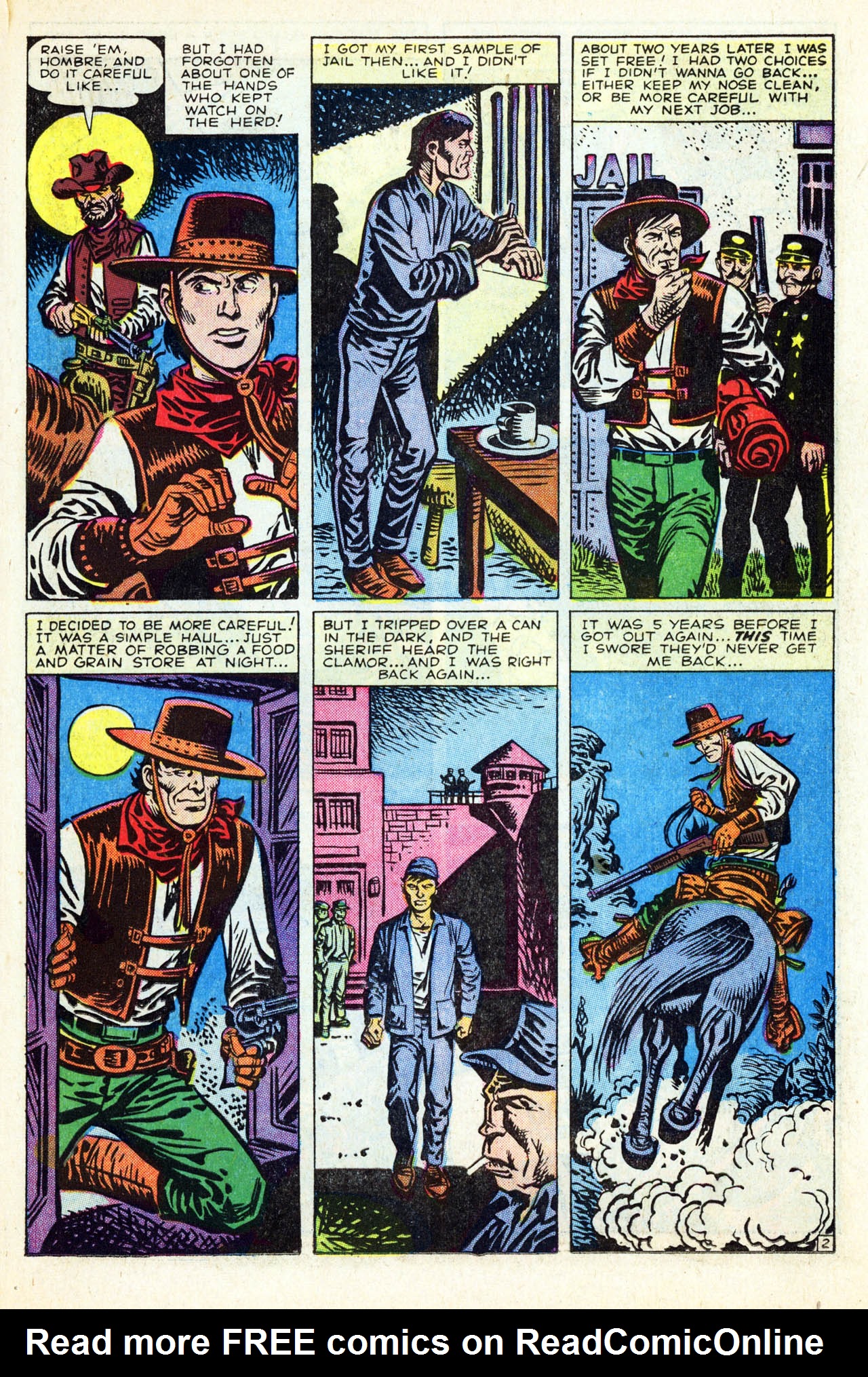 Read online Western Outlaws (1954) comic -  Issue #13 - 23