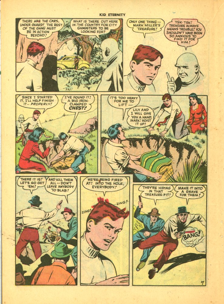 Read online Kid Eternity (1946) comic -  Issue #4 - 42