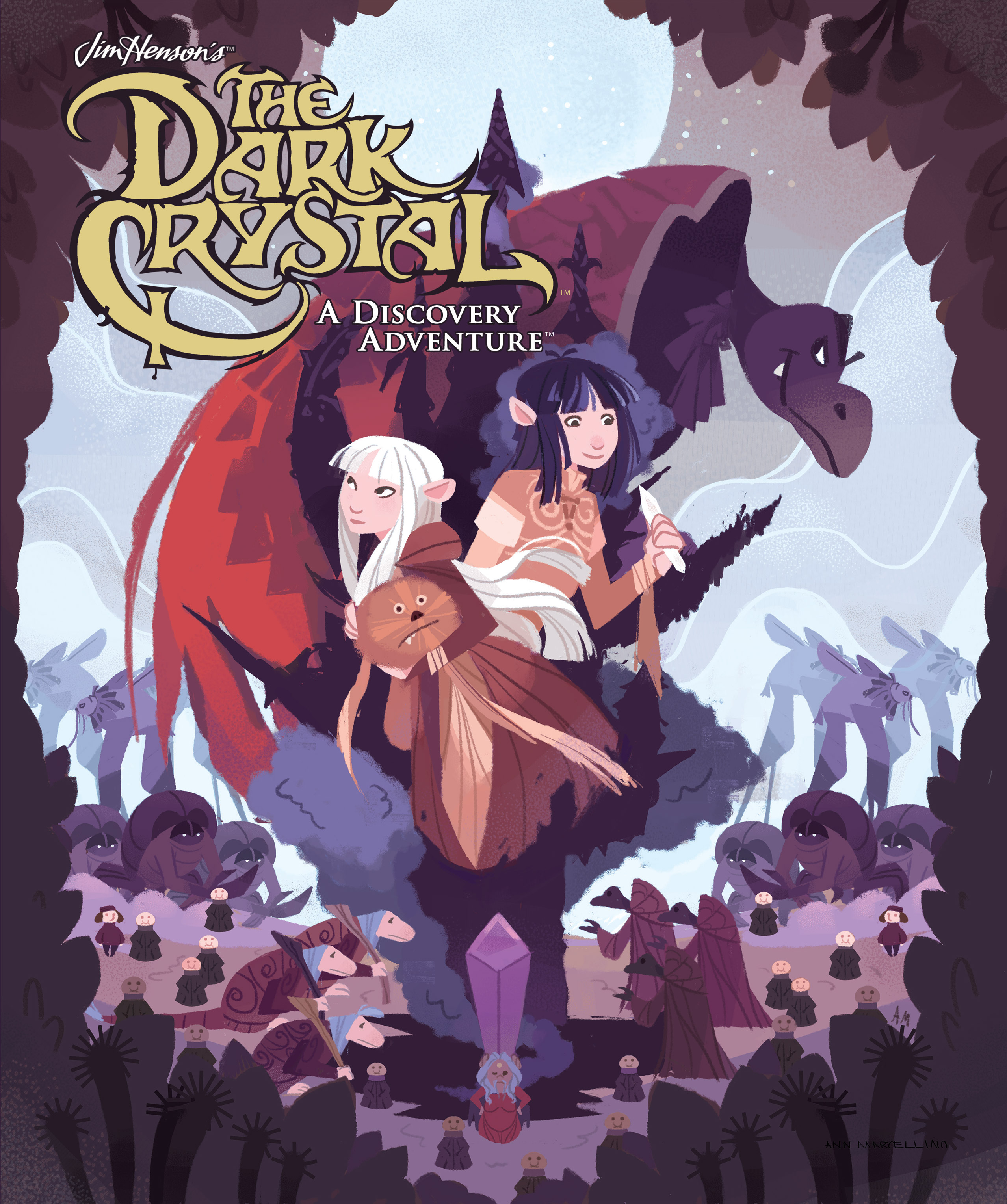 Read online Jim Henson's The Dark Crystal: A Discovery Adventure comic -  Issue # Full - 1
