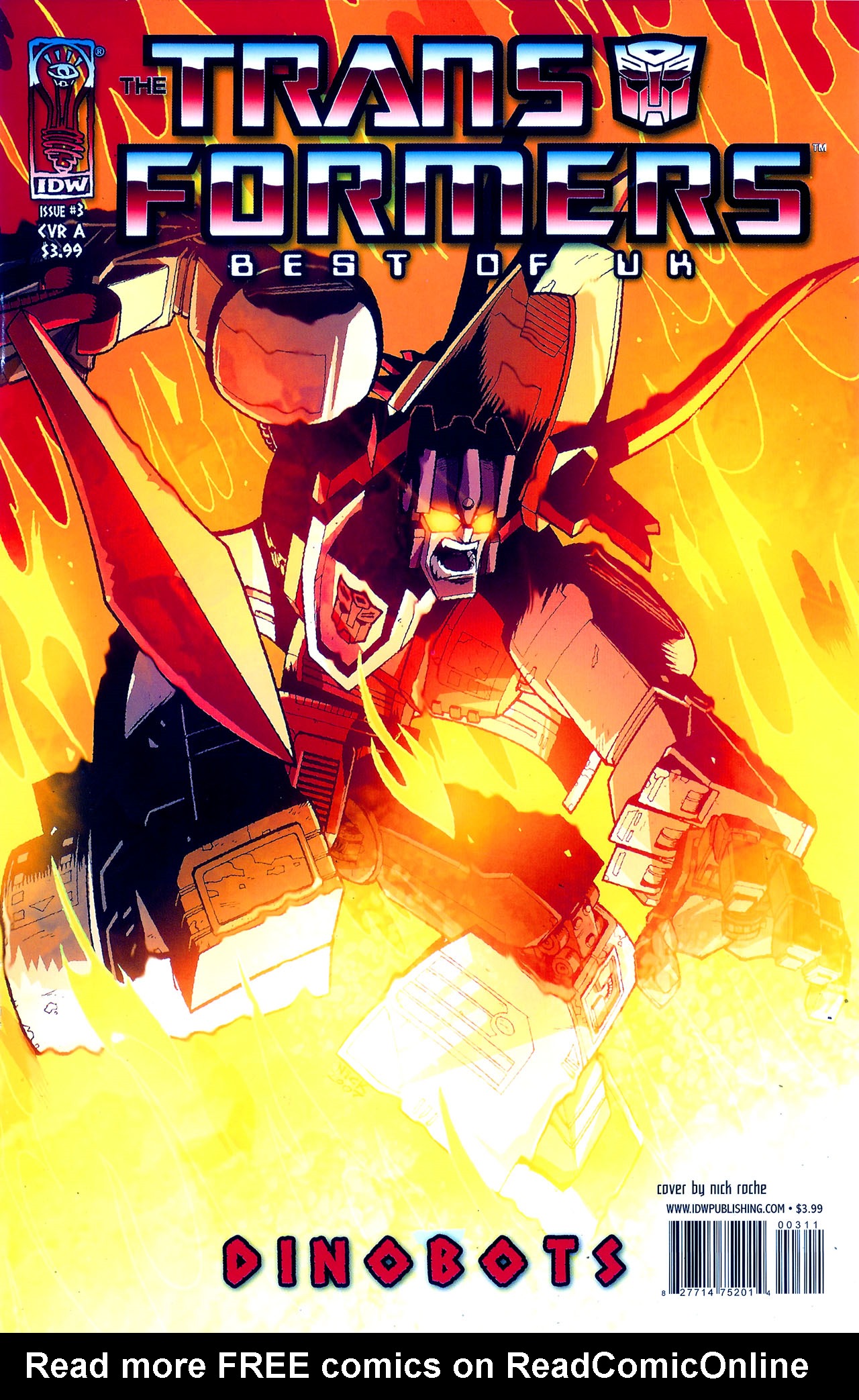 Read online The Transformers: Best of UK: Dinobots comic -  Issue #3 - 1
