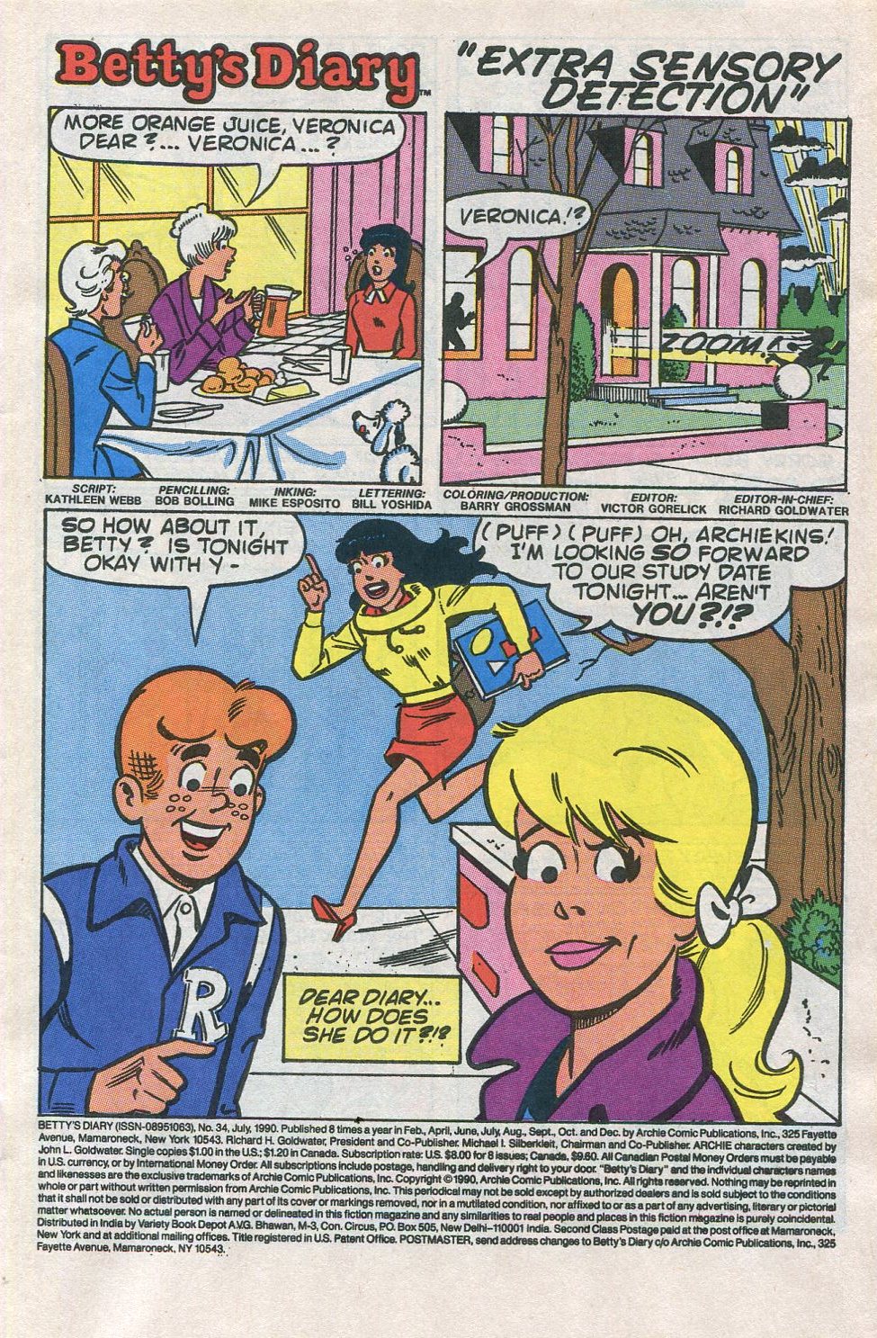 Read online Betty's Diary comic -  Issue #34 - 3