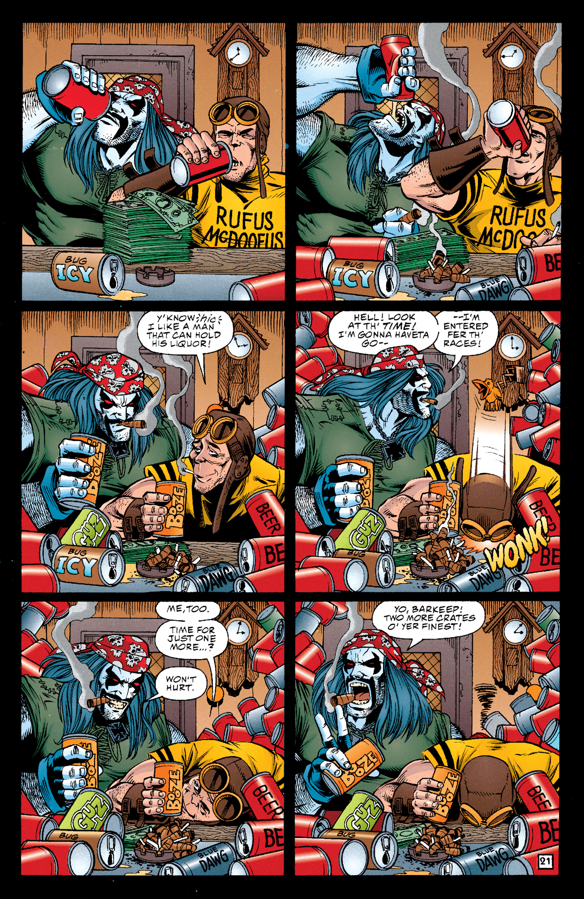 Read online Lobo (1993) comic -  Issue #23 - 21