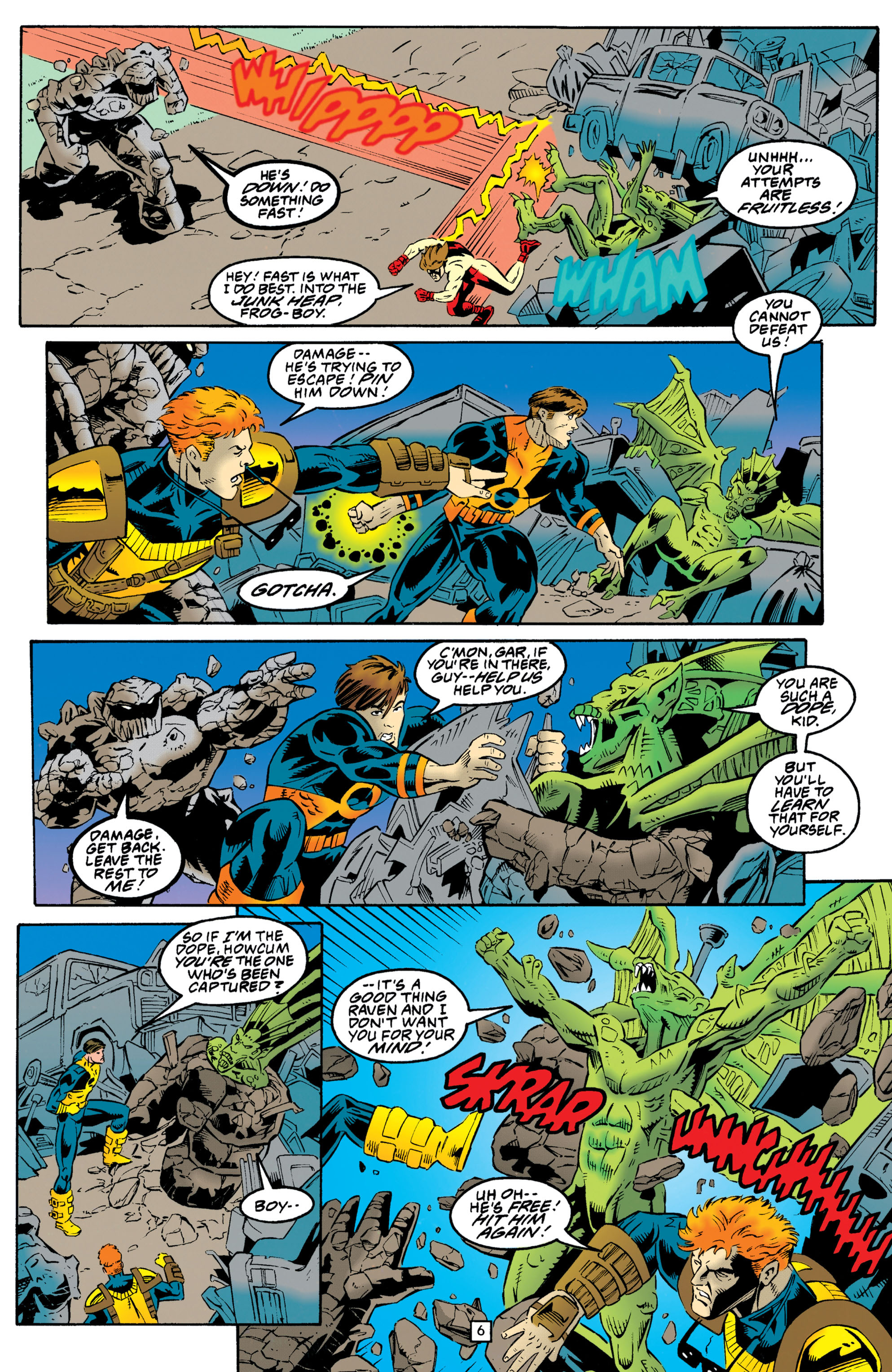 Read online The New Titans (1988) comic -  Issue #116 - 6