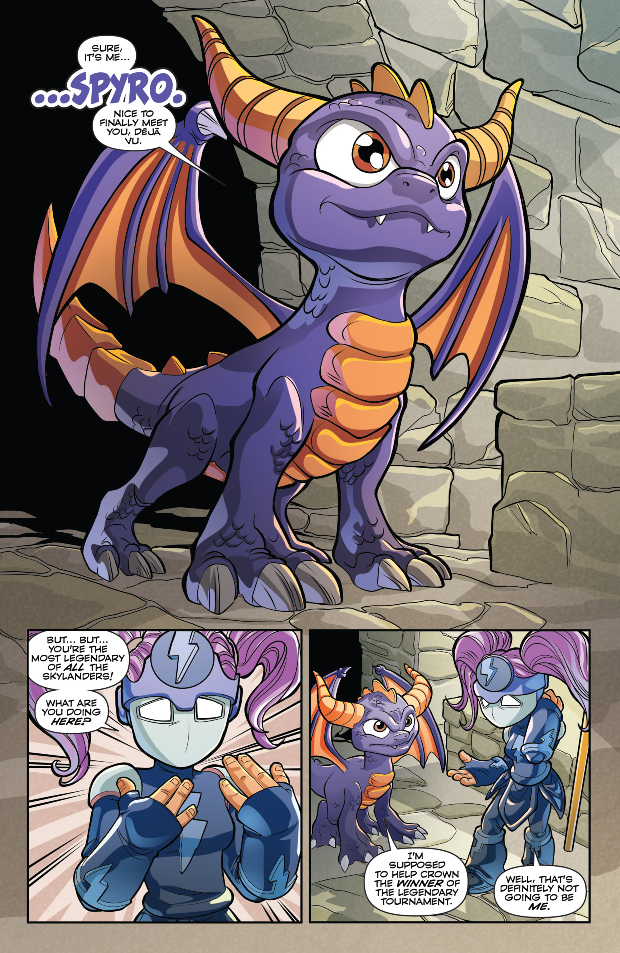 Read online Skylanders comic -  Issue #4 - 8