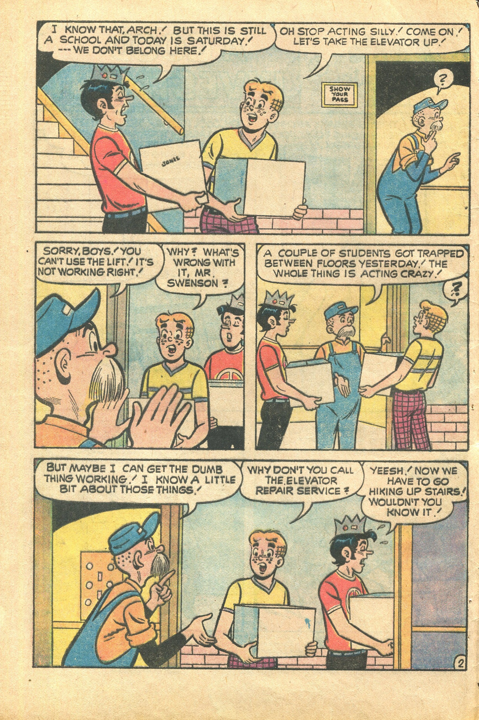 Read online Archie at Riverdale High (1972) comic -  Issue #4 - 4