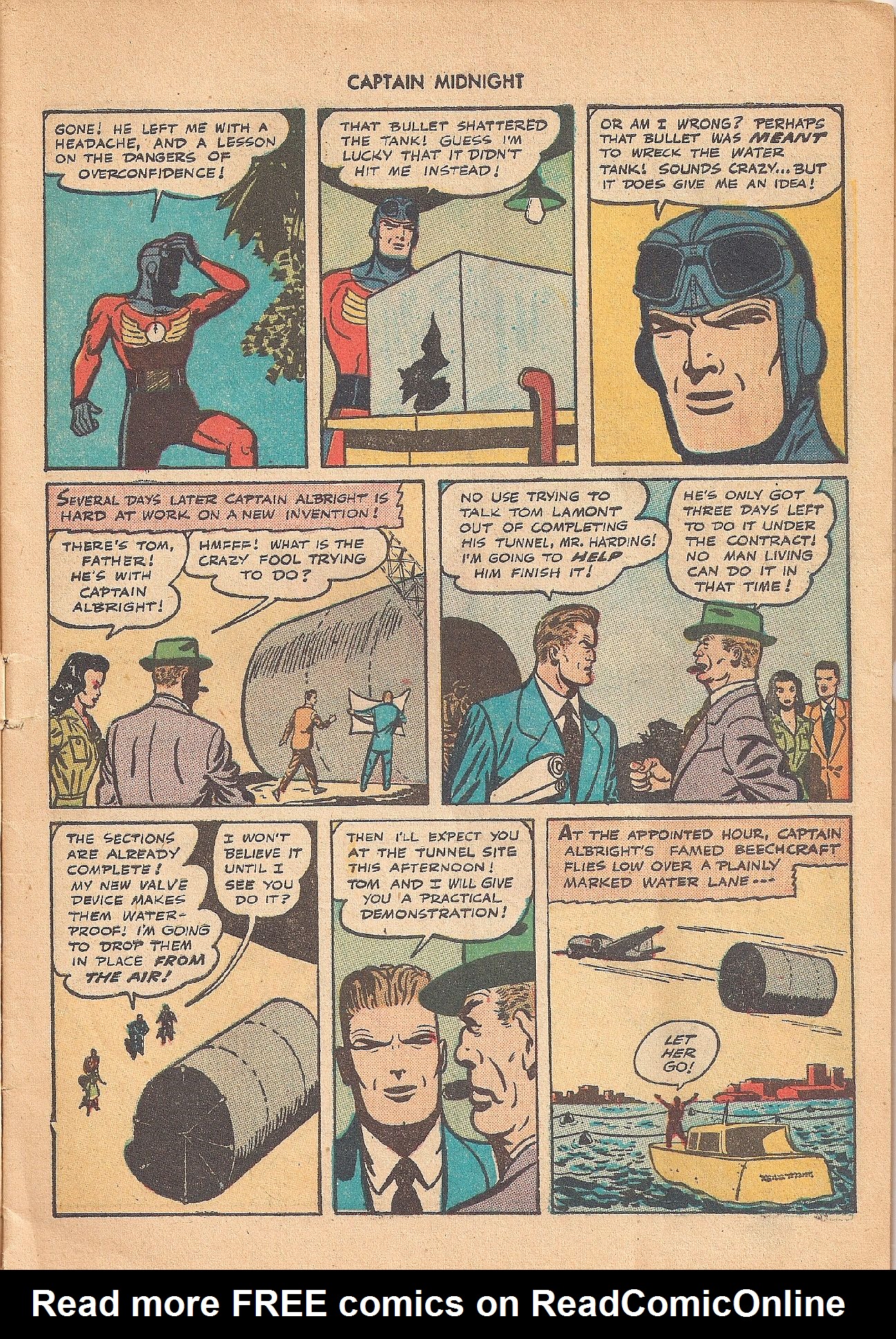 Read online Captain Midnight (1942) comic -  Issue #39 - 8