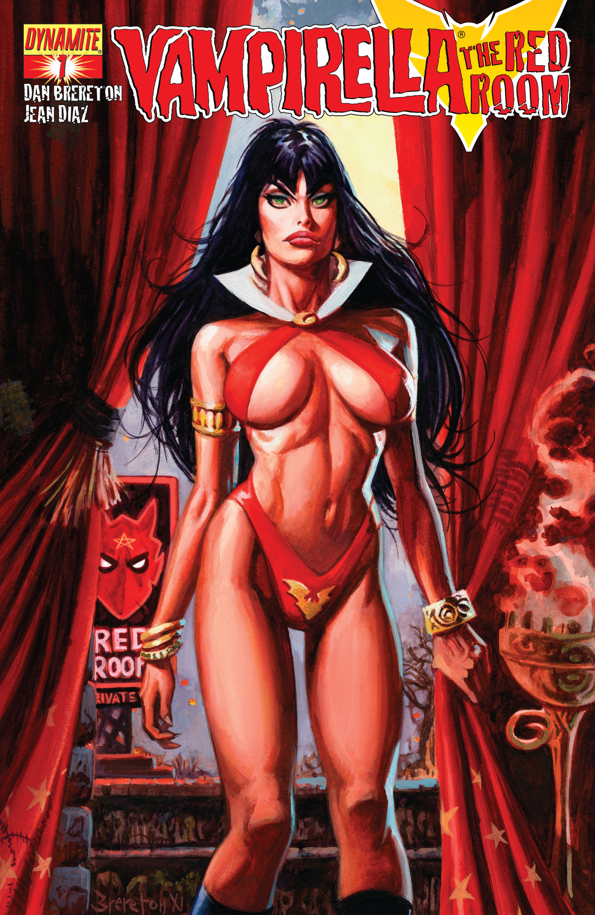 Read online Vampirella: The Red Room comic -  Issue #1 - 1