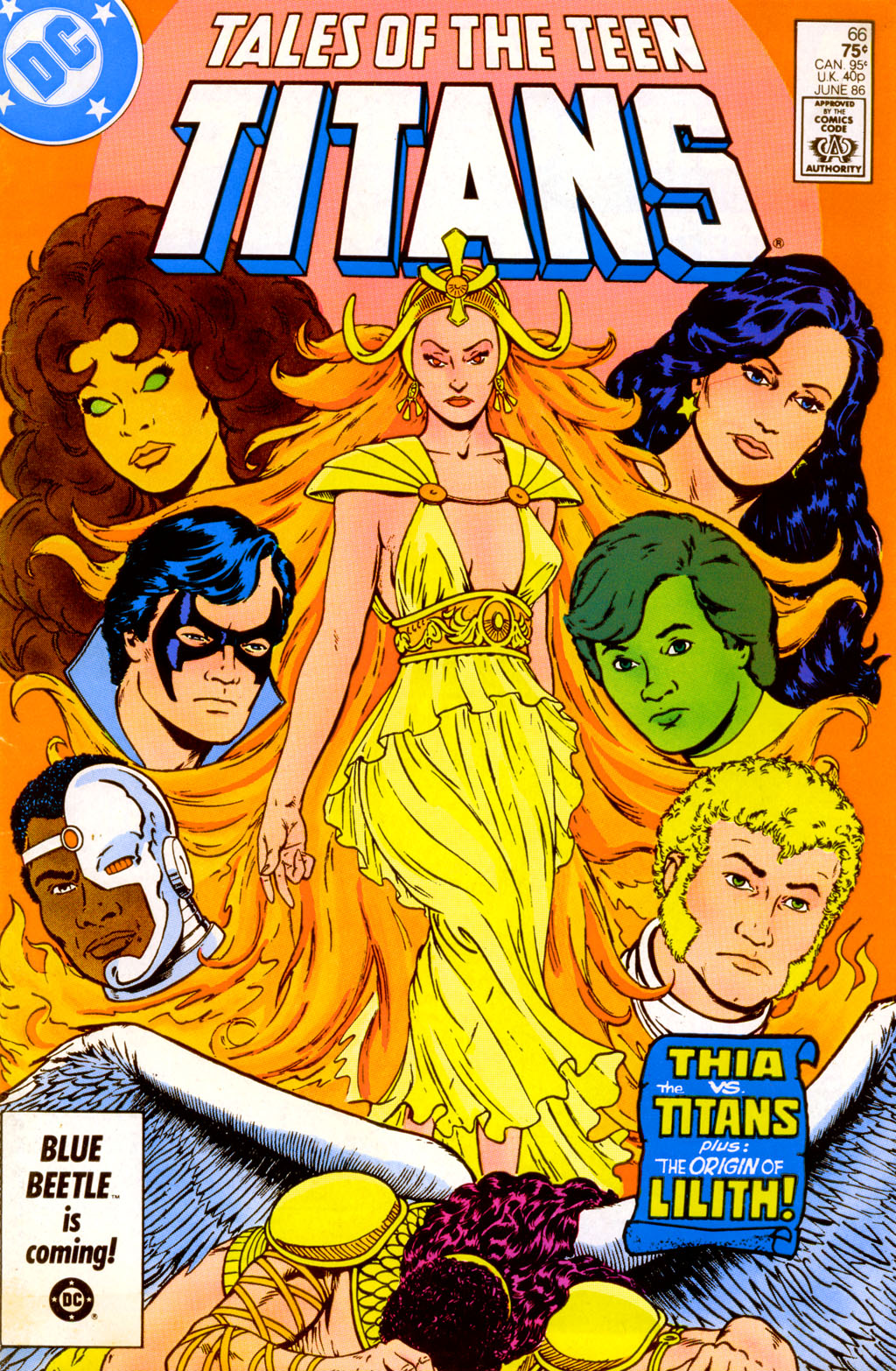 Read online Tales of the Teen Titans comic -  Issue #66 - 1