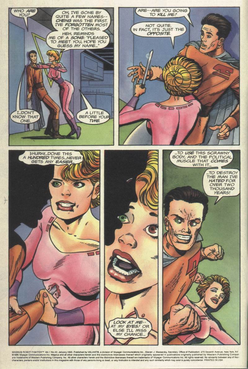 Read online Magnus Robot Fighter (1991) comic -  Issue #43 - 3
