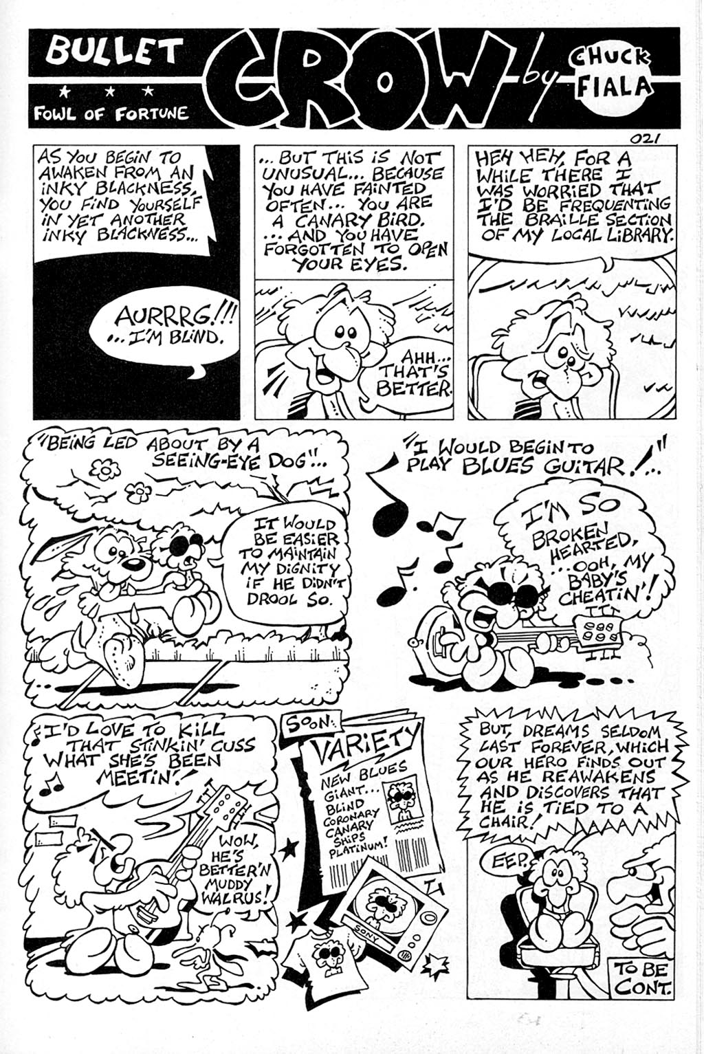 Read online Bullet Crow, Fowl of Fortune comic -  Issue #1 - 23