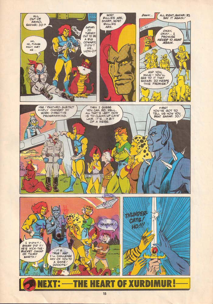 Read online ThunderCats (1987) comic -  Issue #28 - 15