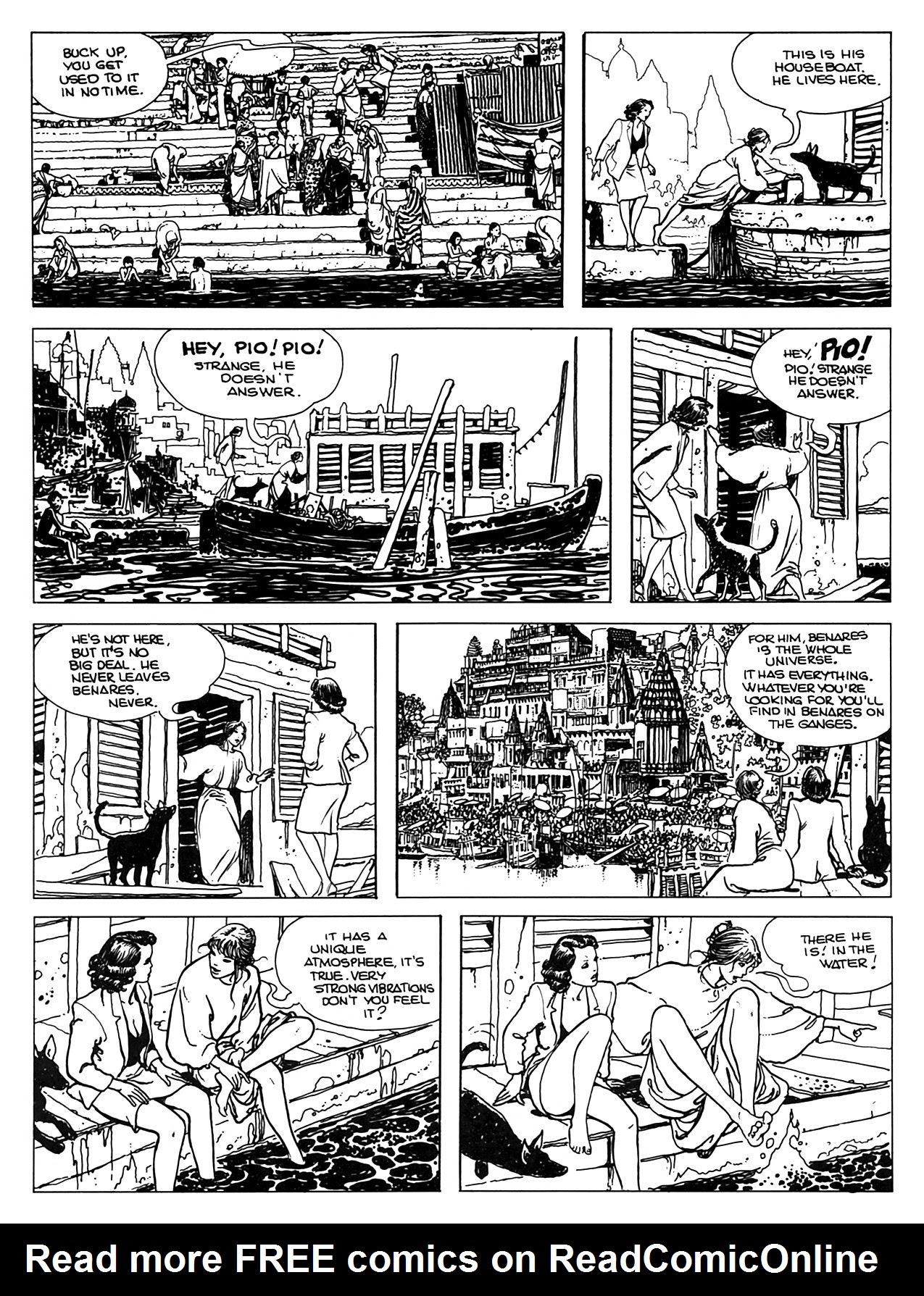 Read online Perchance to dream - The Indian adventures of Giuseppe Bergman comic -  Issue # TPB - 98