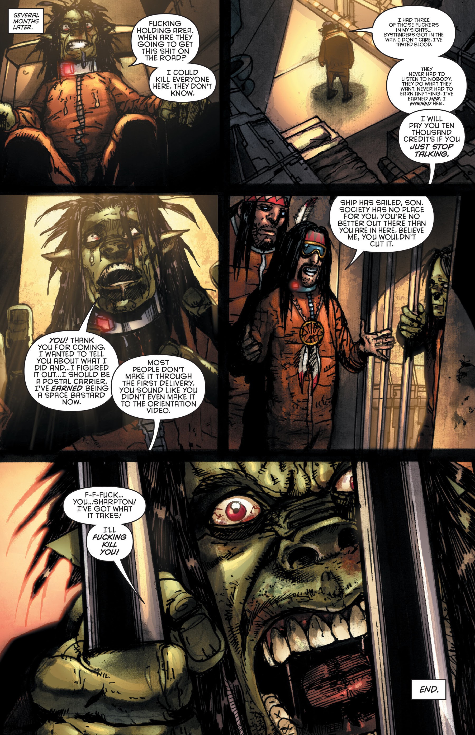 Read online Space Bastards: Special Delivery comic -  Issue # TPB - 73