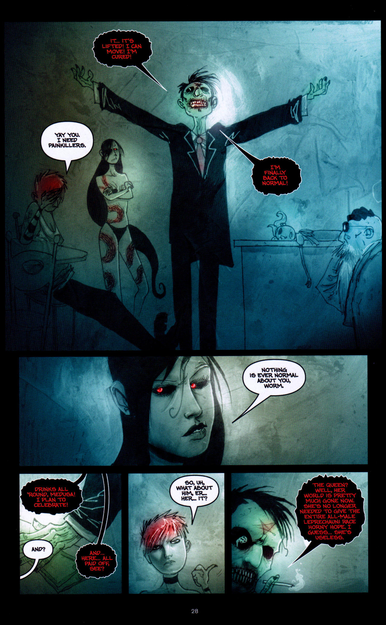 Read online Wormwood: Gentleman Corpse comic -  Issue #7 - 30