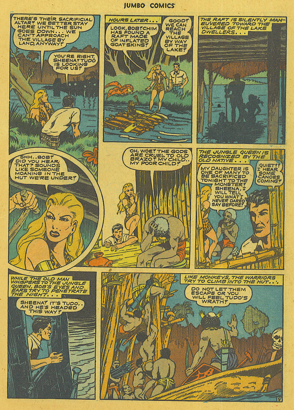 Read online Jumbo Comics comic -  Issue #53 - 6