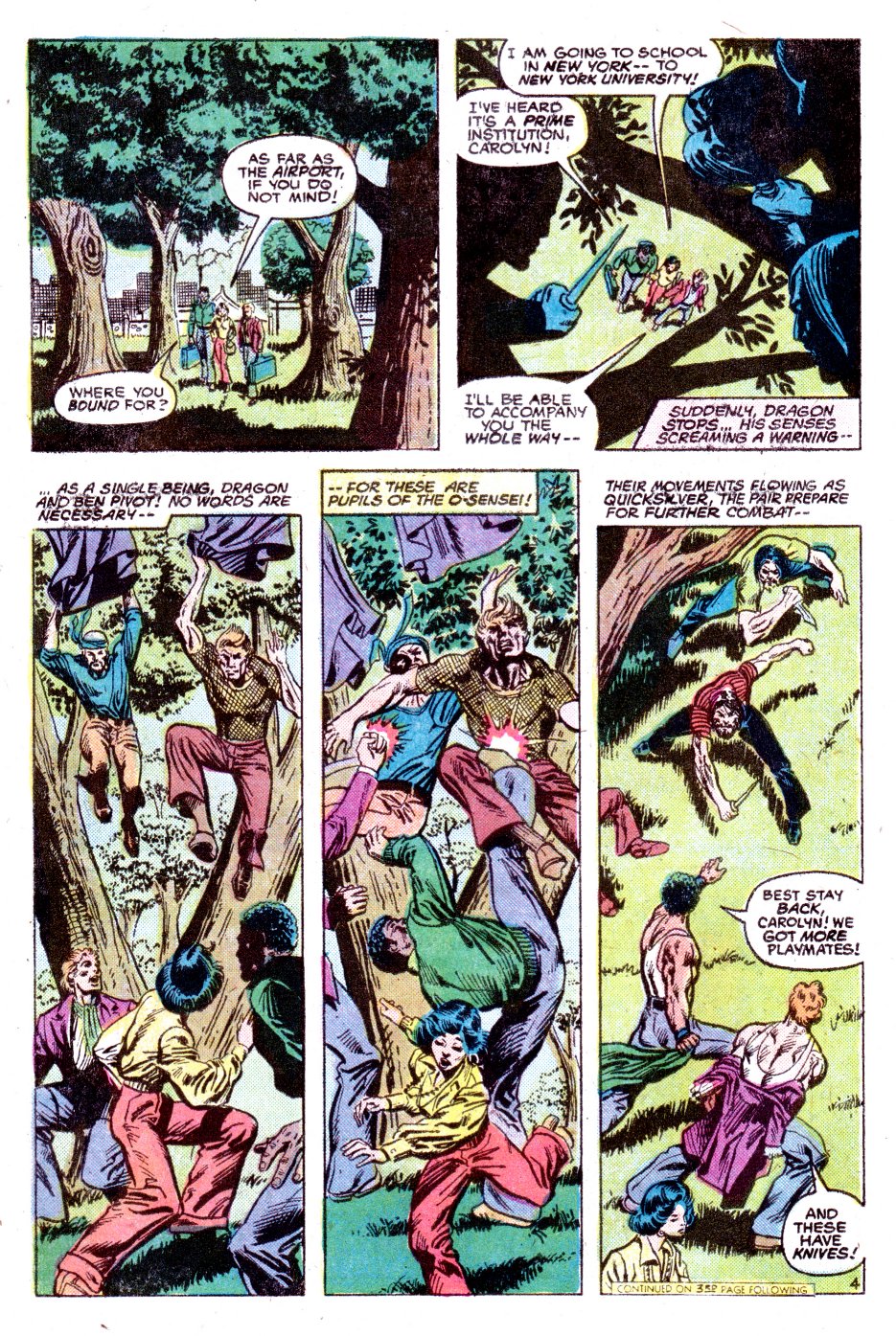 Read online Richard Dragon, Kung-Fu Fighter comic -  Issue #2 - 5