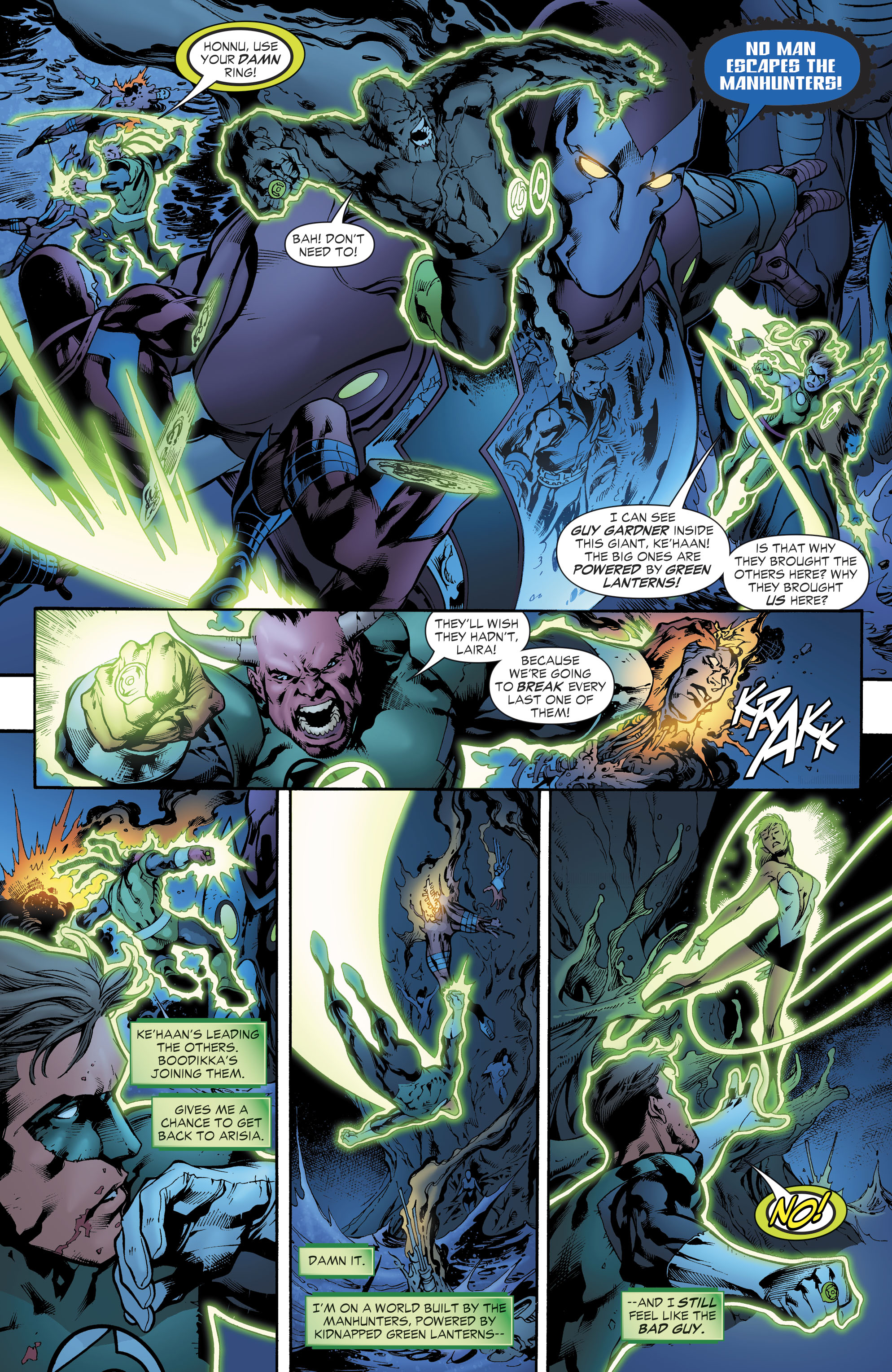 Read online Green Lantern by Geoff Johns comic -  Issue # TPB 2 (Part 3) - 16