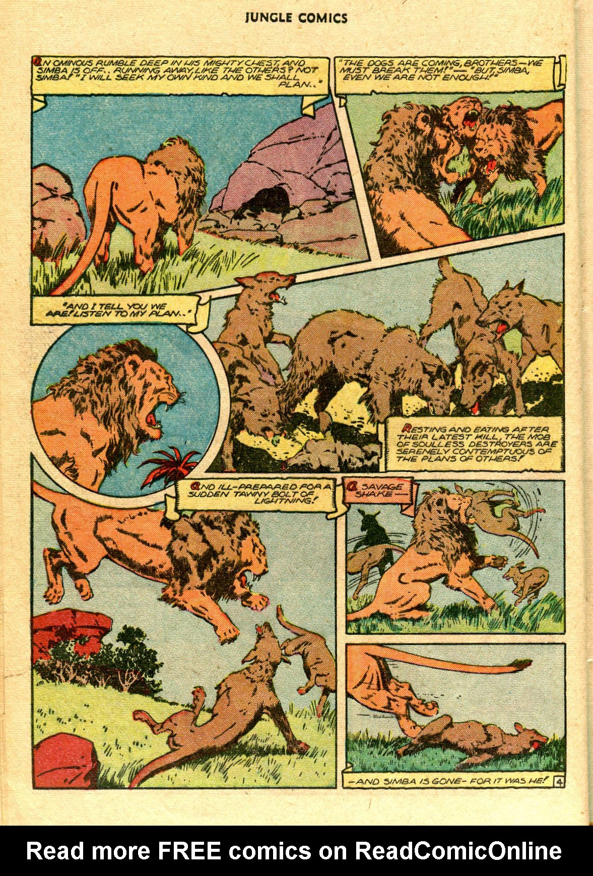 Read online Jungle Comics comic -  Issue #75 - 16