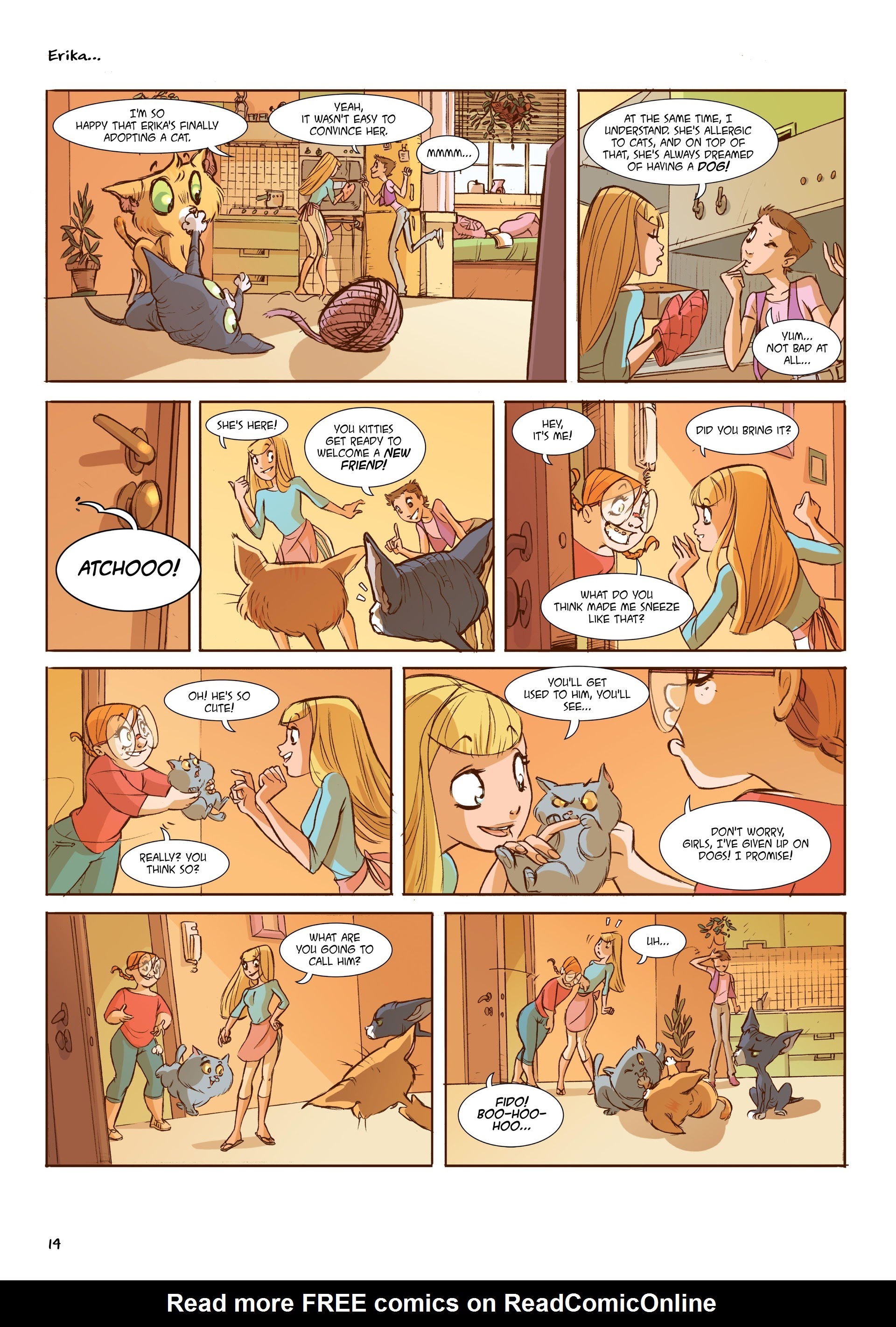 Read online Cats! Purrfect Strangers comic -  Issue # TPB (Part 1) - 15