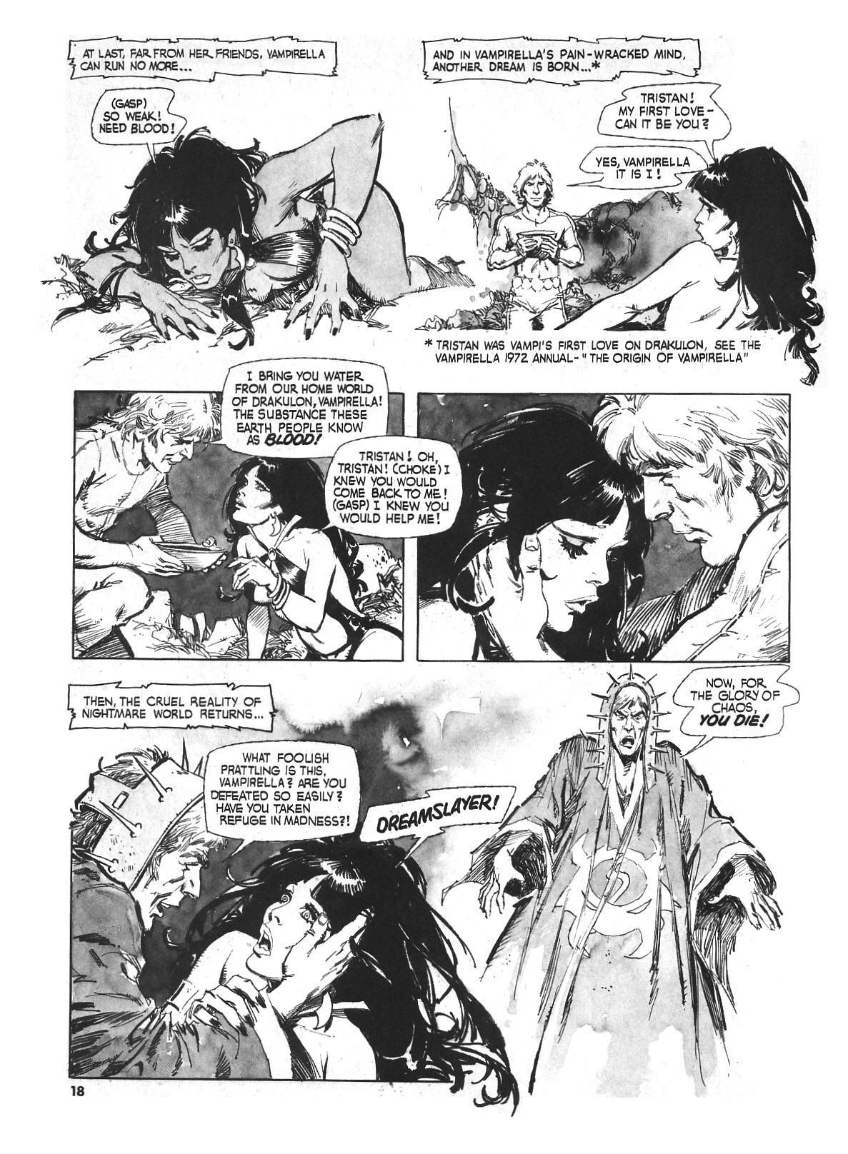 Read online Vampirella (1969) comic -  Issue #17 - 18