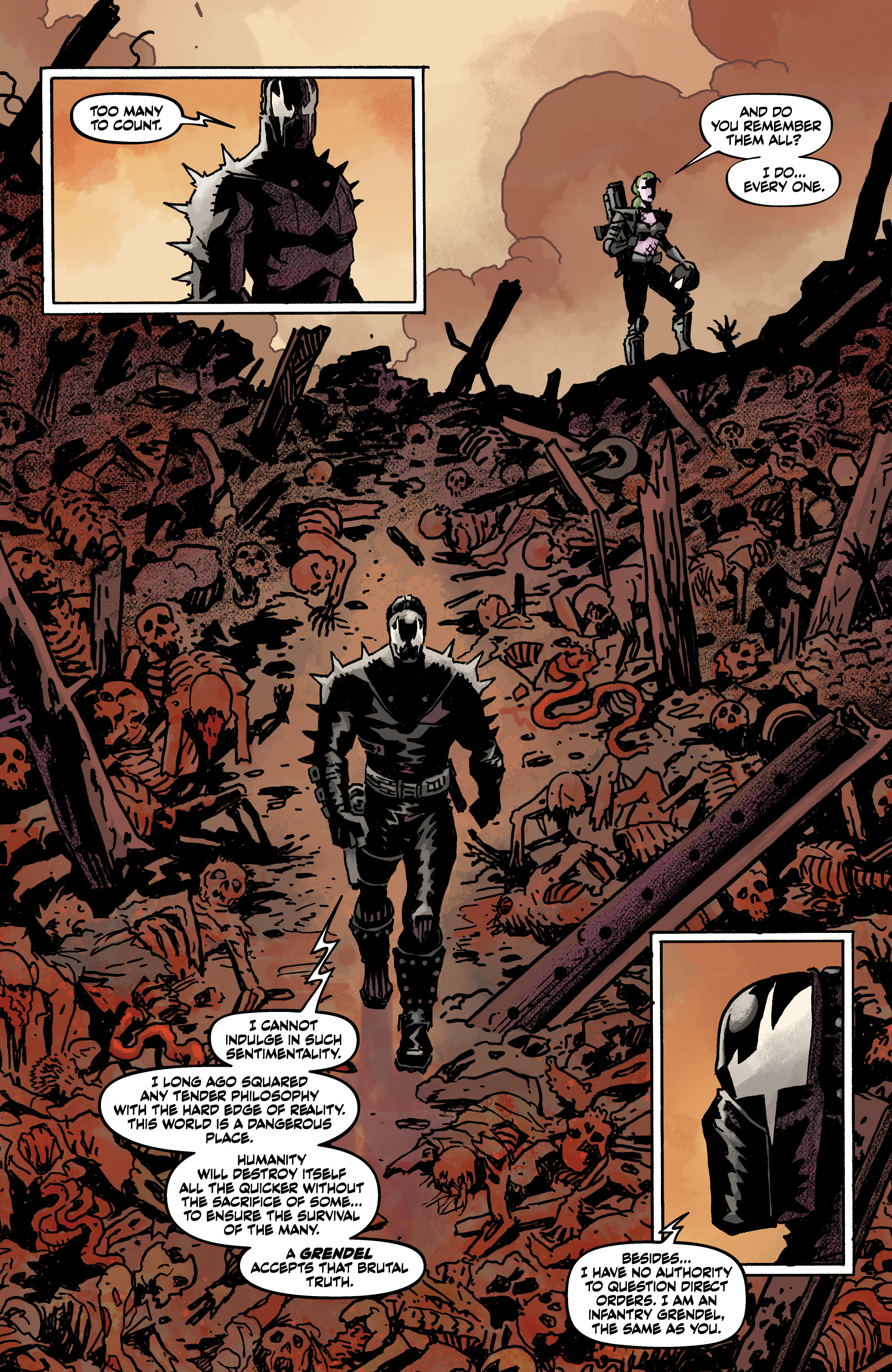 Read online Grendel: Devil's Odyssey comic -  Issue #3 - 8