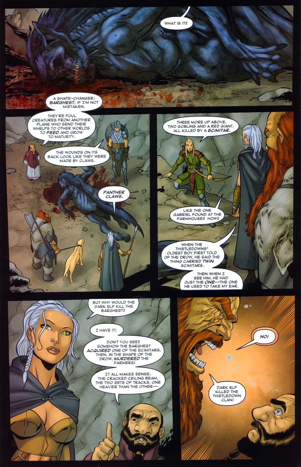 Read online Forgotten Realms: Sojourn comic -  Issue #1 - 41