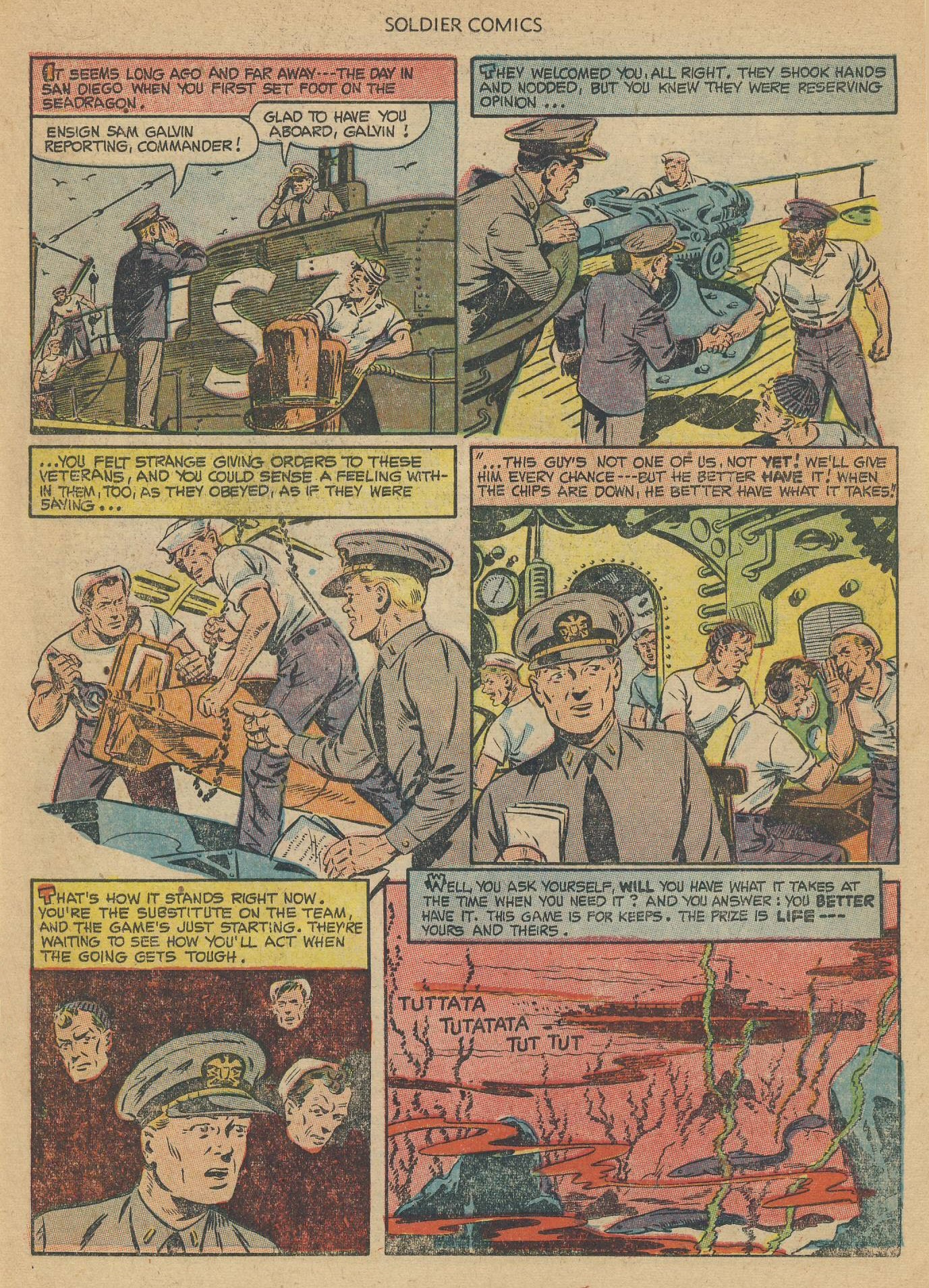 Read online Soldier Comics comic -  Issue #10 - 19