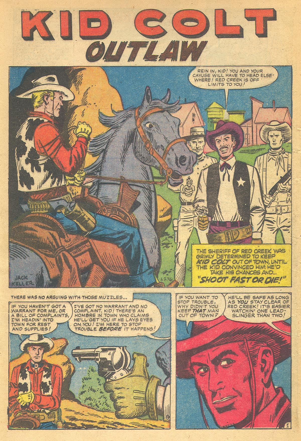 Read online Kid Colt Outlaw comic -  Issue #69 - 16